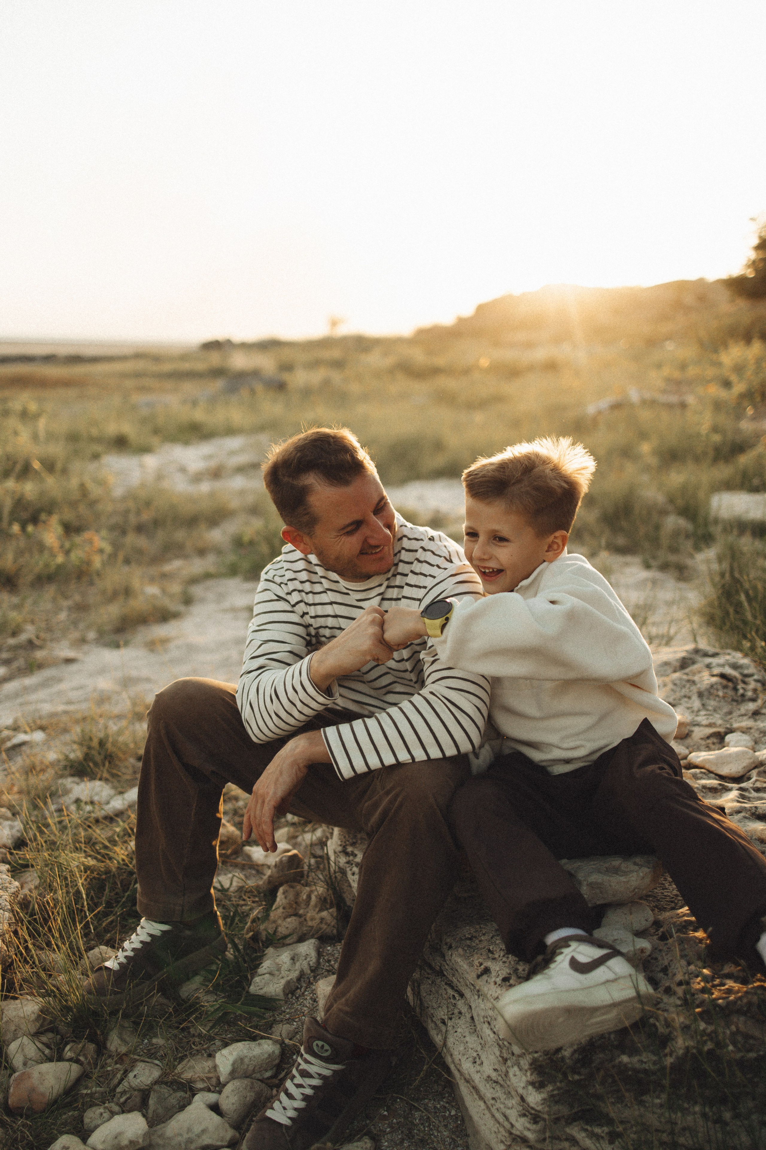 Семейная история, закат в Мержаново. Семейный и детский фотограф, таганрог, ростов-на-дону