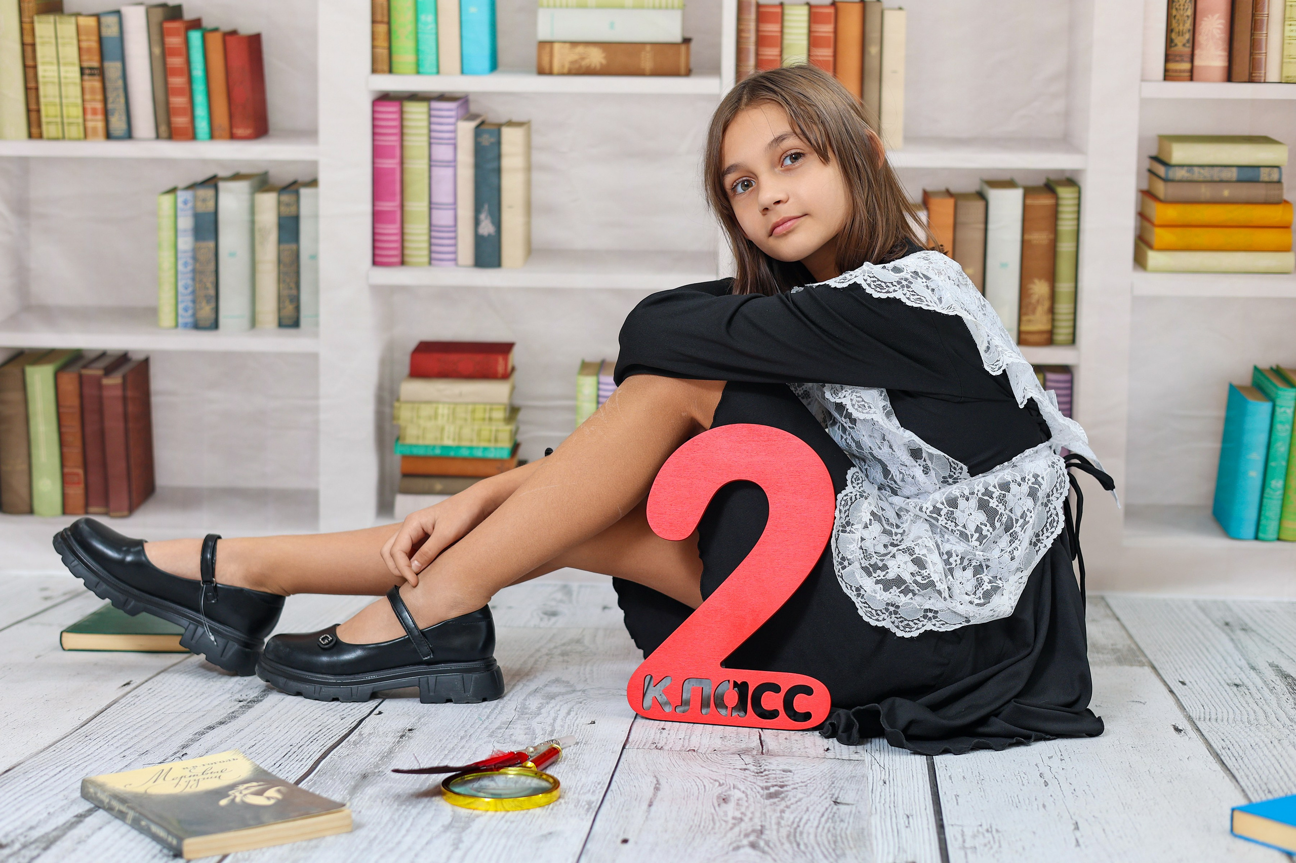 Библиотека светлая. Выпускные альбомы в Иваново в детский сад и школу. Александр и Светлана Янкины