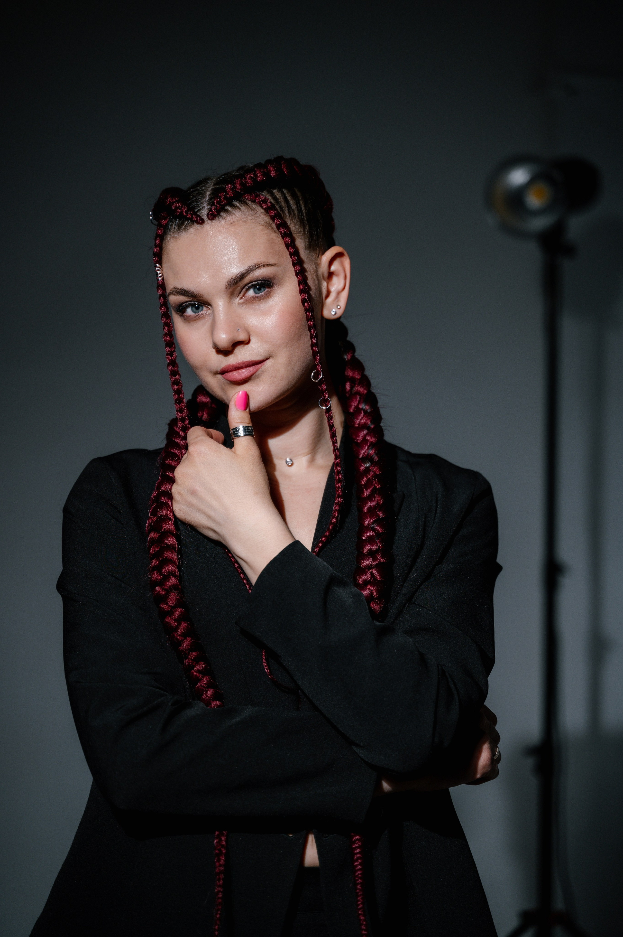 Портрет в студии. Семейный фотограф в Пензе Надя Силантьева