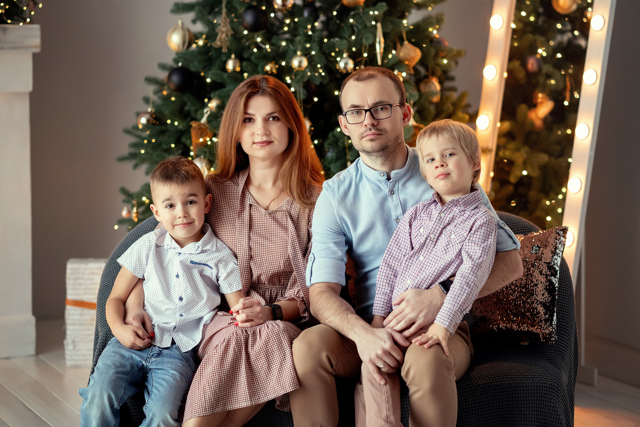 Новогодние съемки. Семейный и детский фотограф Чернова Олеся