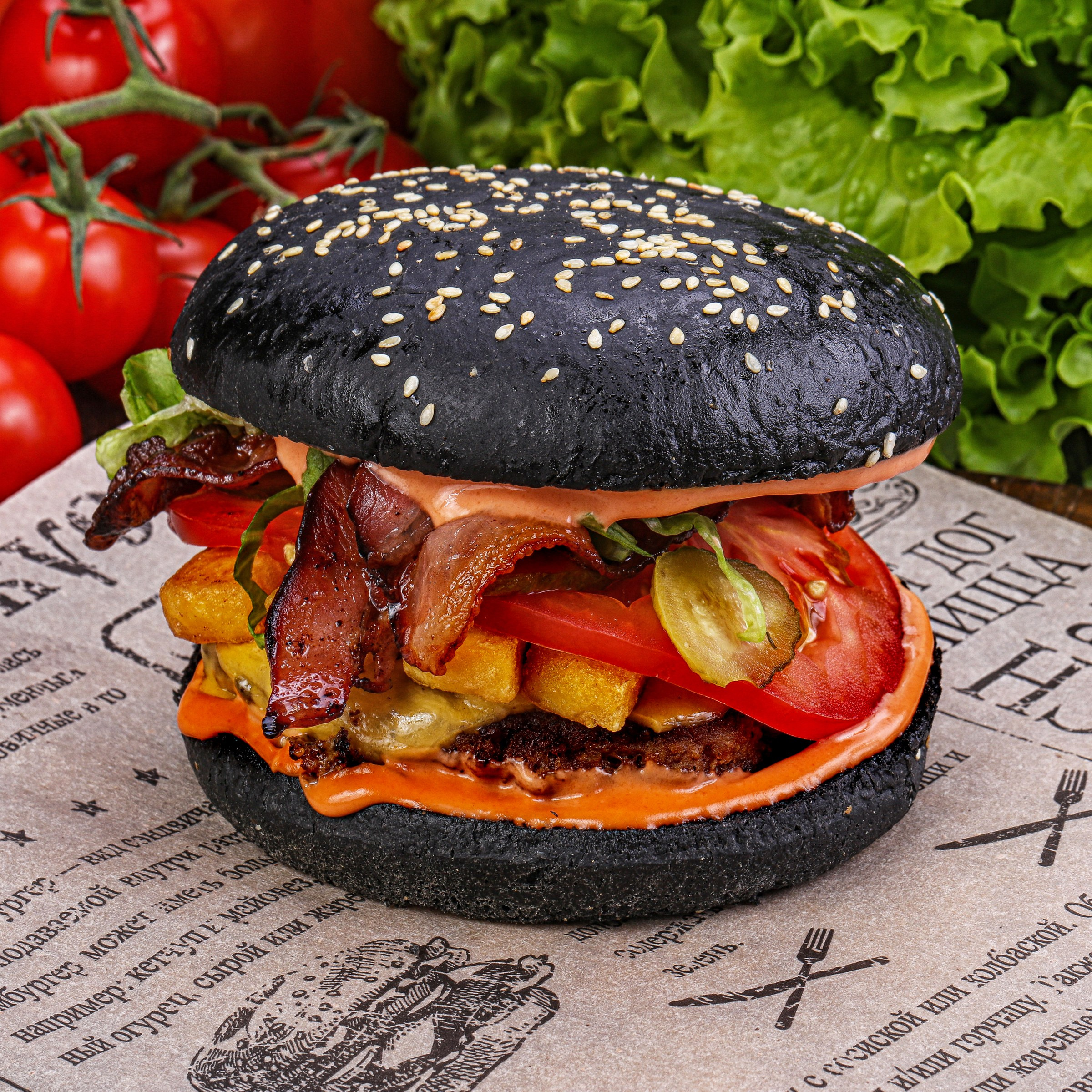 Фотосъемка бургеров и гамбургеров. Заказ по тел.: +7 (906) 006-90-22. Фуд-фотограф Андрей Старостин — съемка еды в Москве. 9000 руб. в час