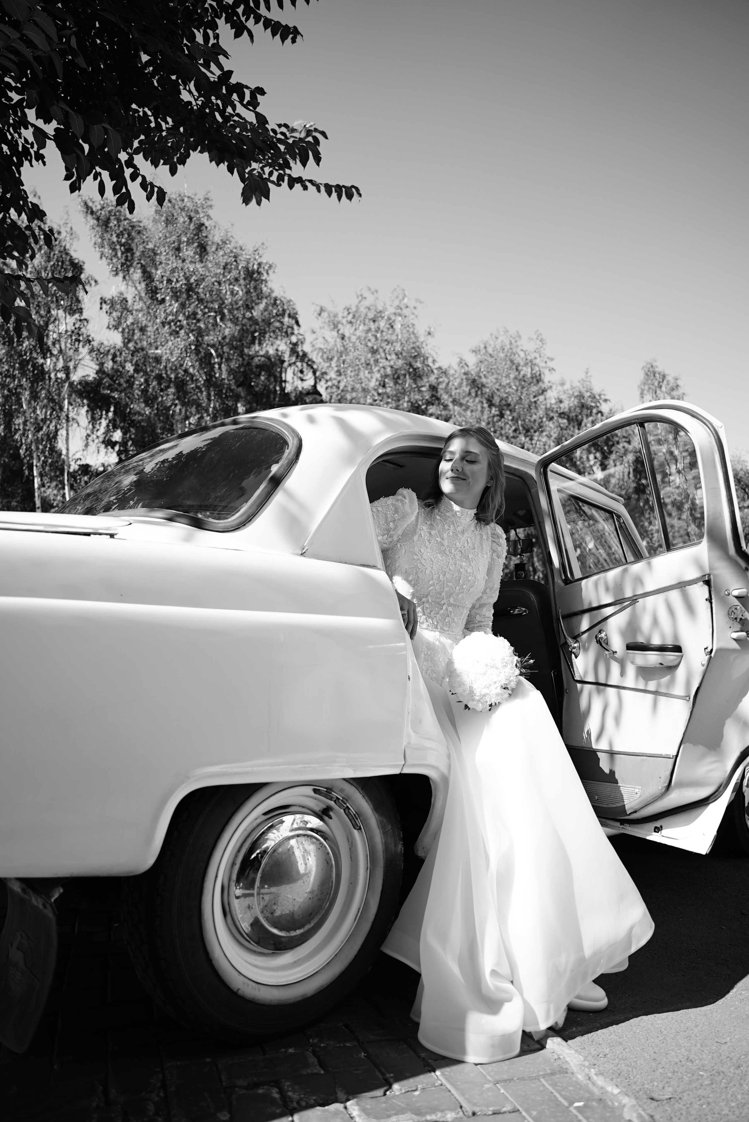 Андрей и Алина чб. Свадебный фотограф в Самаре Анна Ковалева