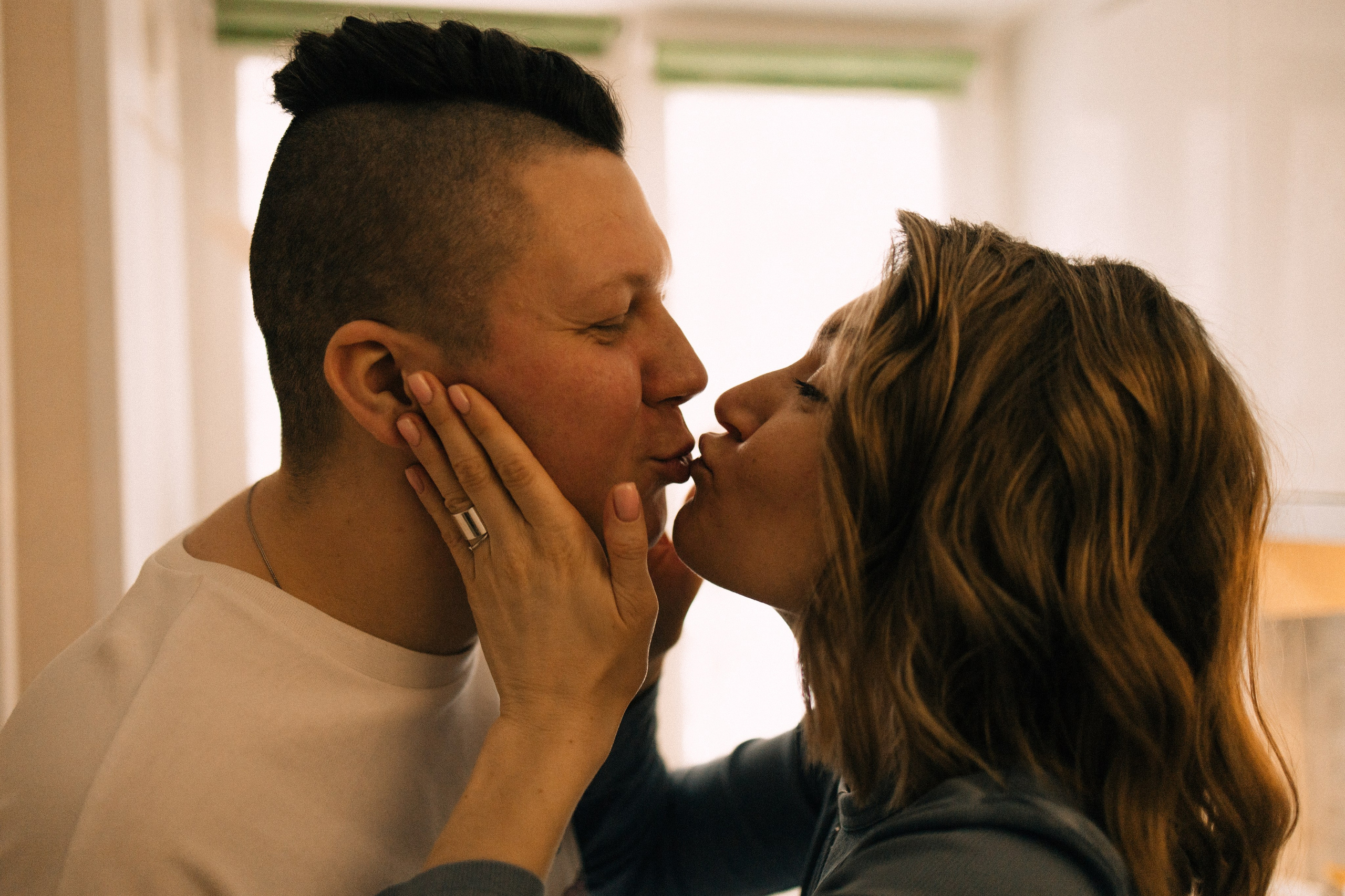 Дома трое. Фотограф Настя Леонова