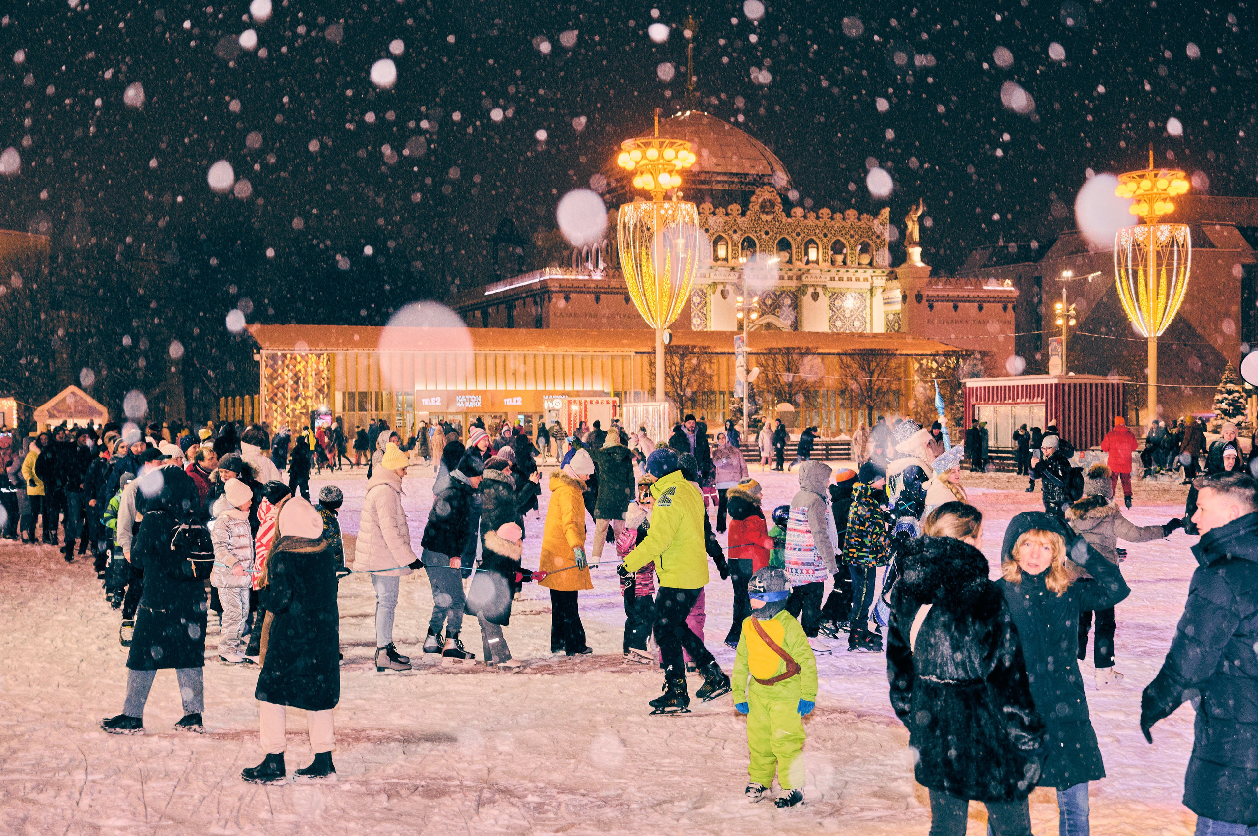 Линия жизни и Дед Мороз на ВДНХ. Никита Хохловский фото и видео продакшн