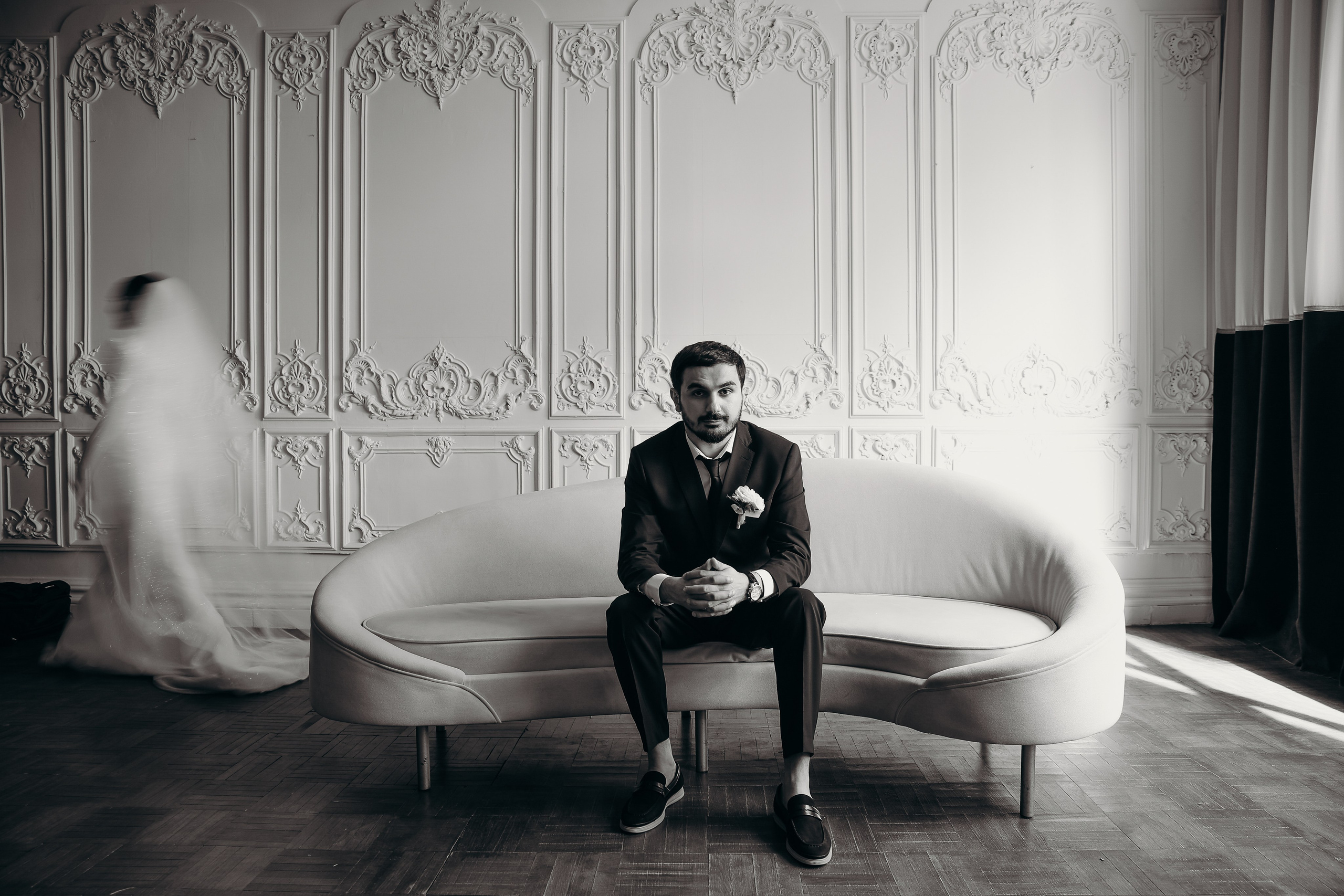 Свадебная фотосессия в фотостудии «Hram» 24.08.2024. Свадебный и семейный фотограф Виолетта Сидельникова. Краснодар, Россия, Беларусь, Европа