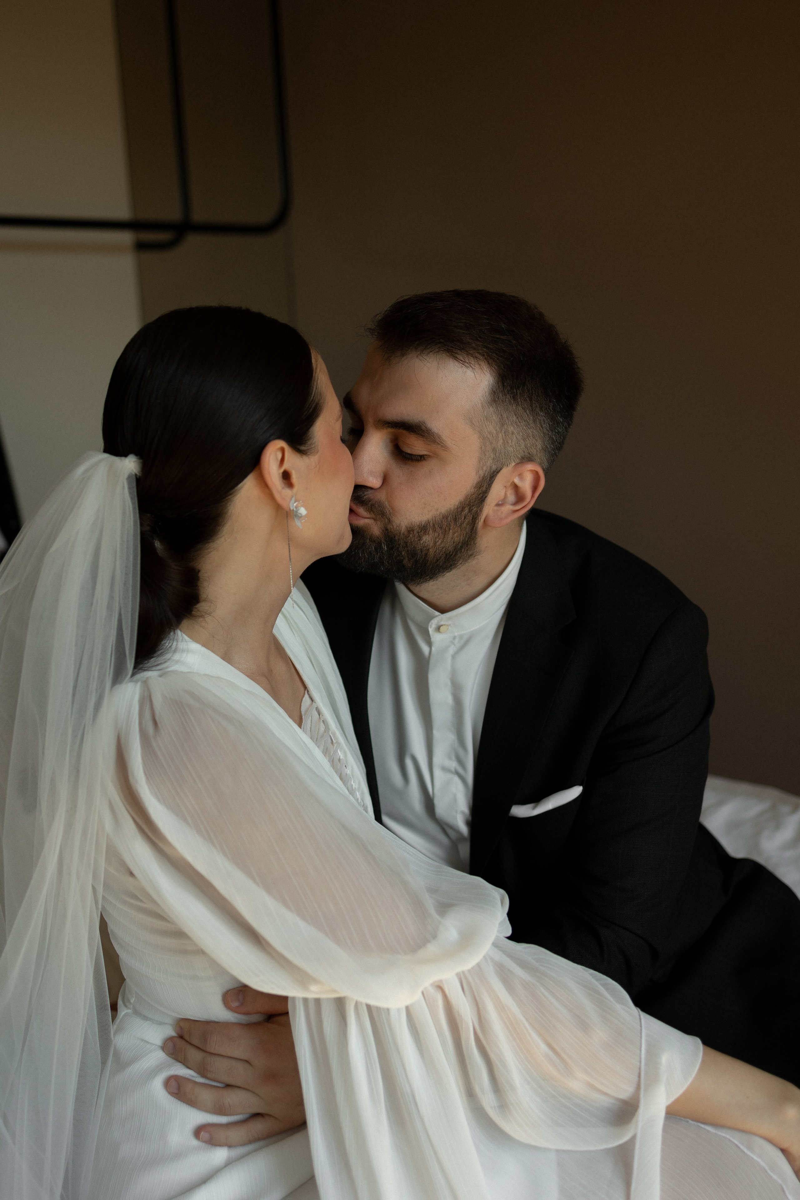 Свадебная фотосессия в студии/отеле. Фотограф в Санкт-Петербурге Шевченко Наталья