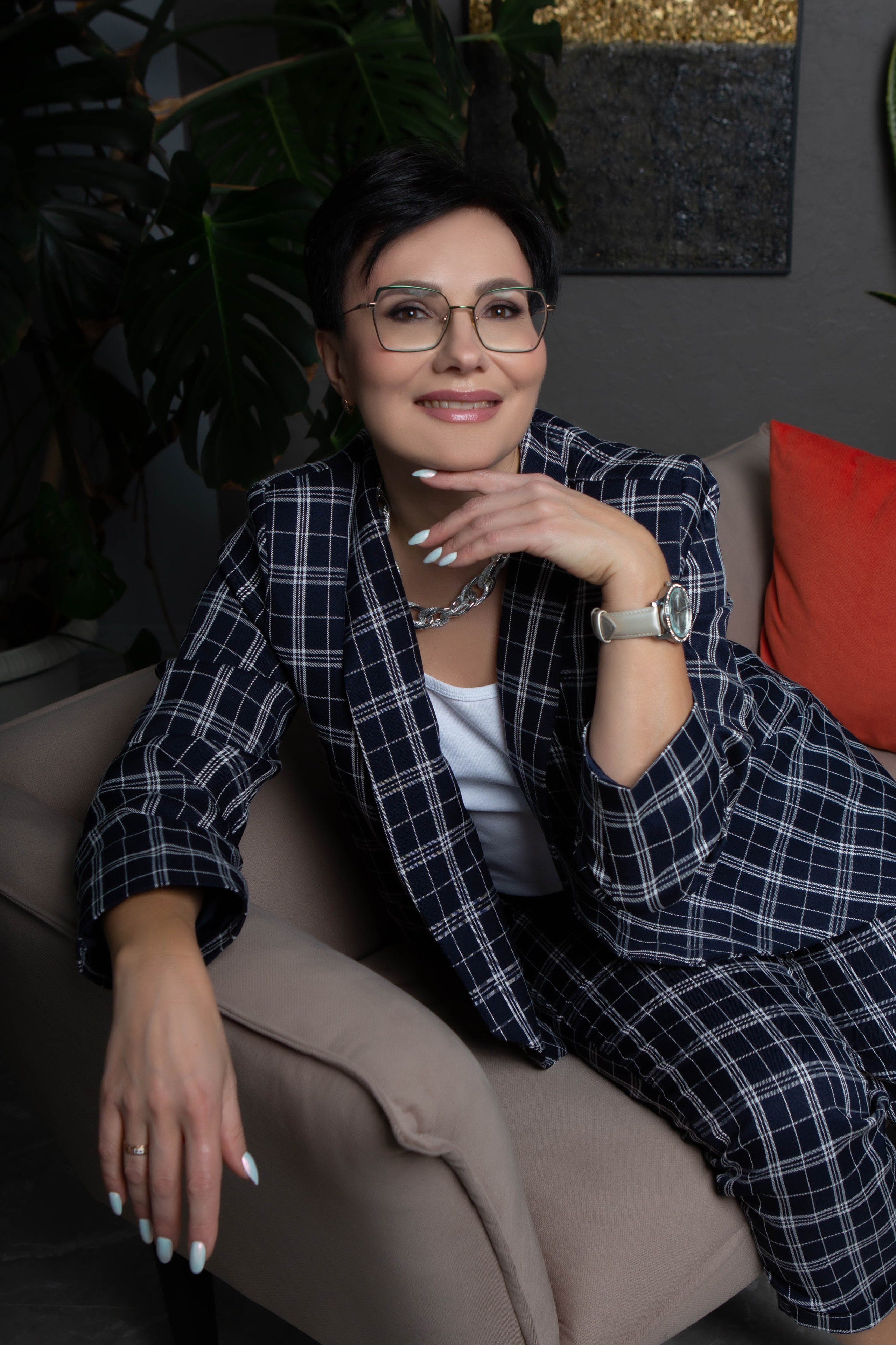 Контент съёмка для ведущей. Главная