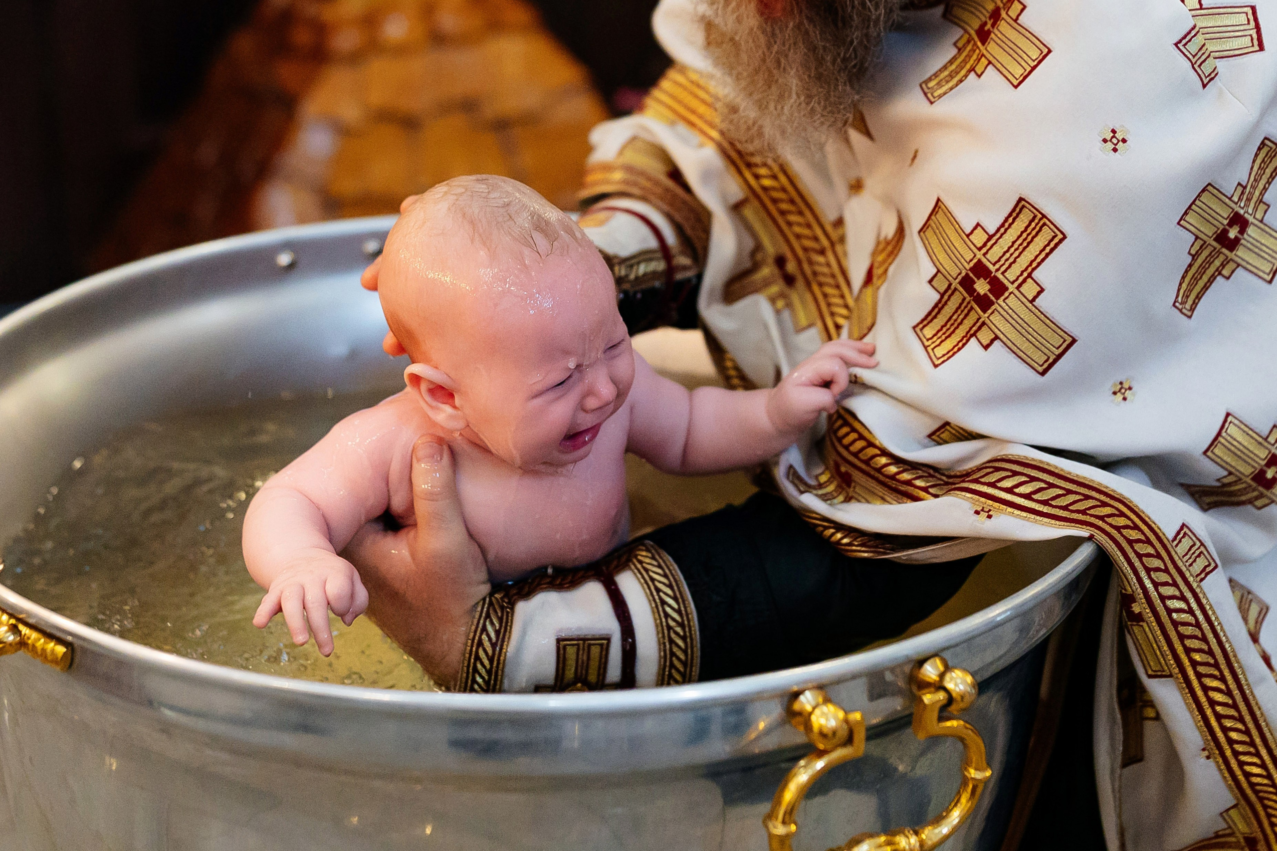 Крещение Анастасии. Семейный и детский фотограф в Москве Александра Мак