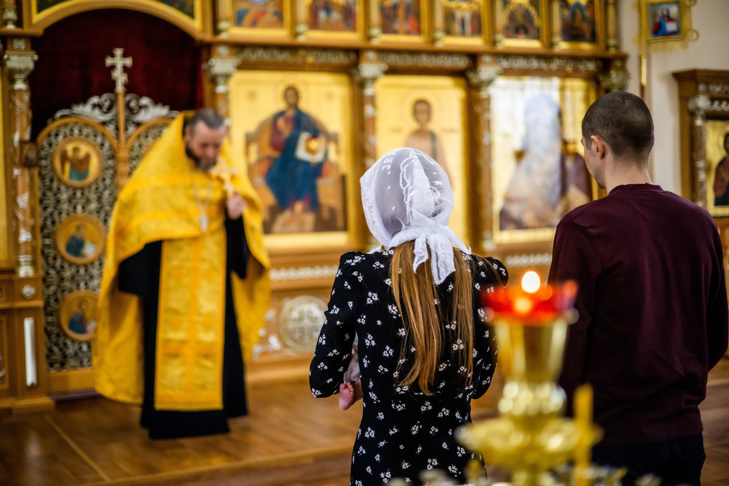 Крещение Николая. Фотограф Надежда Лукьянова