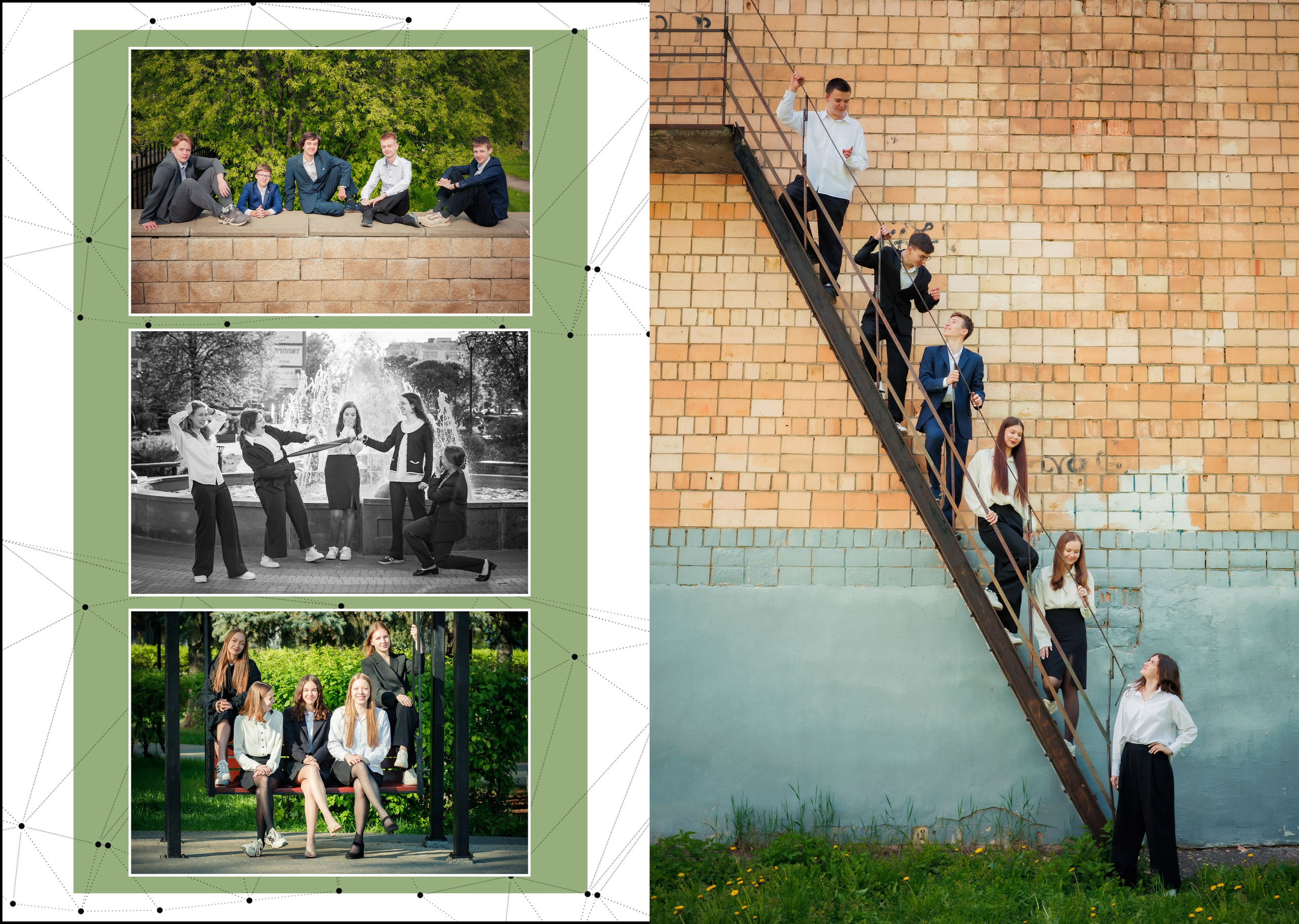 УЛИЦА+ШКОЛА 10 разворотов. Фото, видео, авторские выпускные альбомы в Нижнем Новгороде