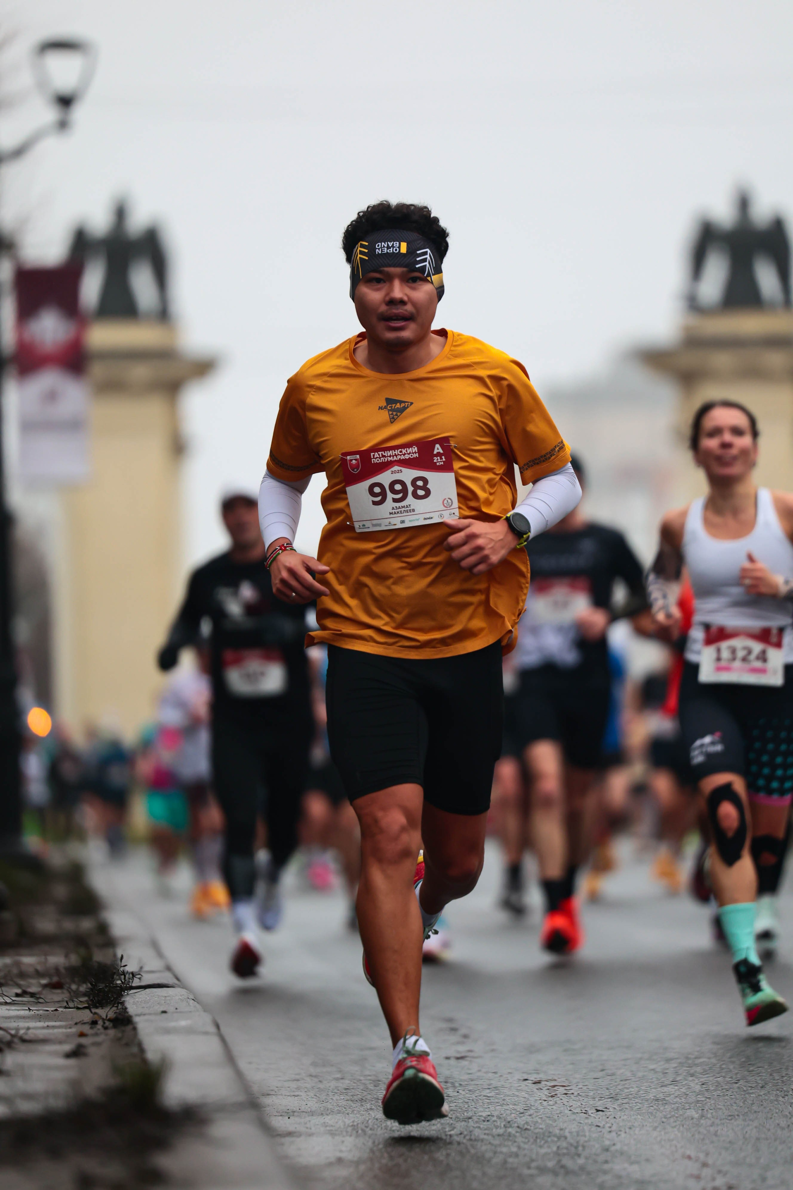 Гатчинский полумарафон 2025. Спортивный фотограф в Санкт-Петербурге Илья Vacool