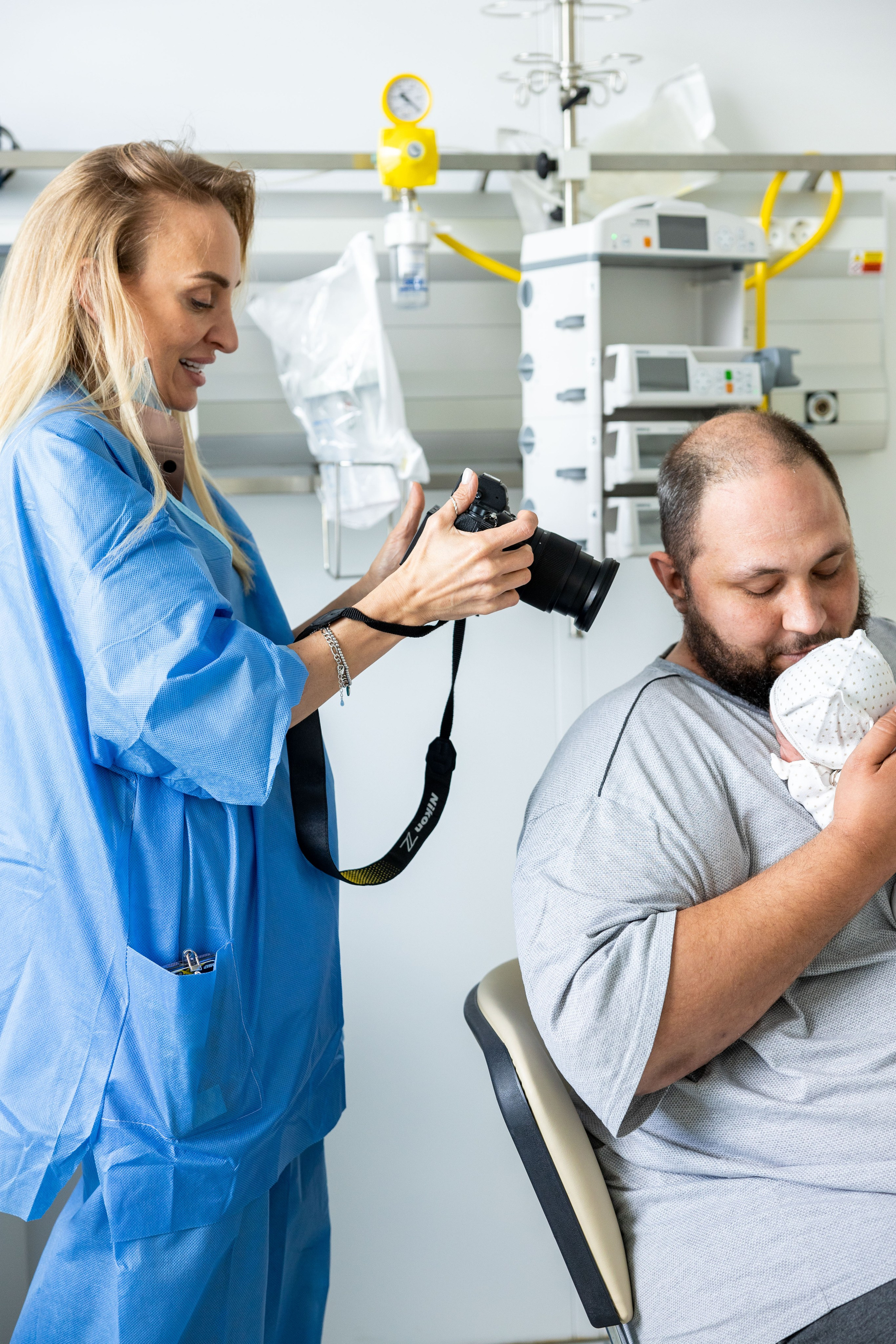 Роды в Лахтацентре Юля. Фотограф/видеограф в Санкт-Петербурге Динара Гольдина