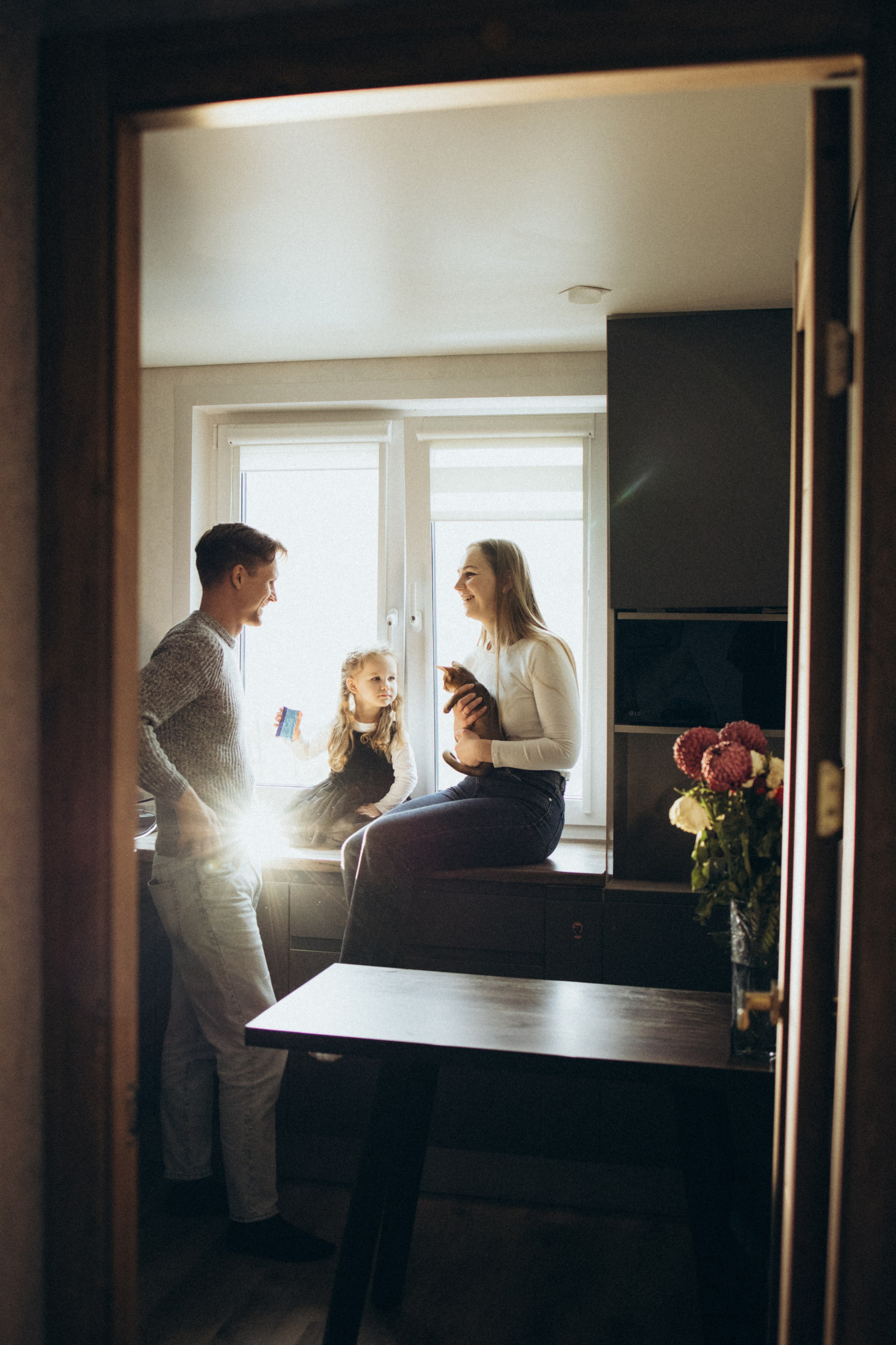 Домашняя фотосессия. Семейный фотограф в Минске — Алина Тиханович
