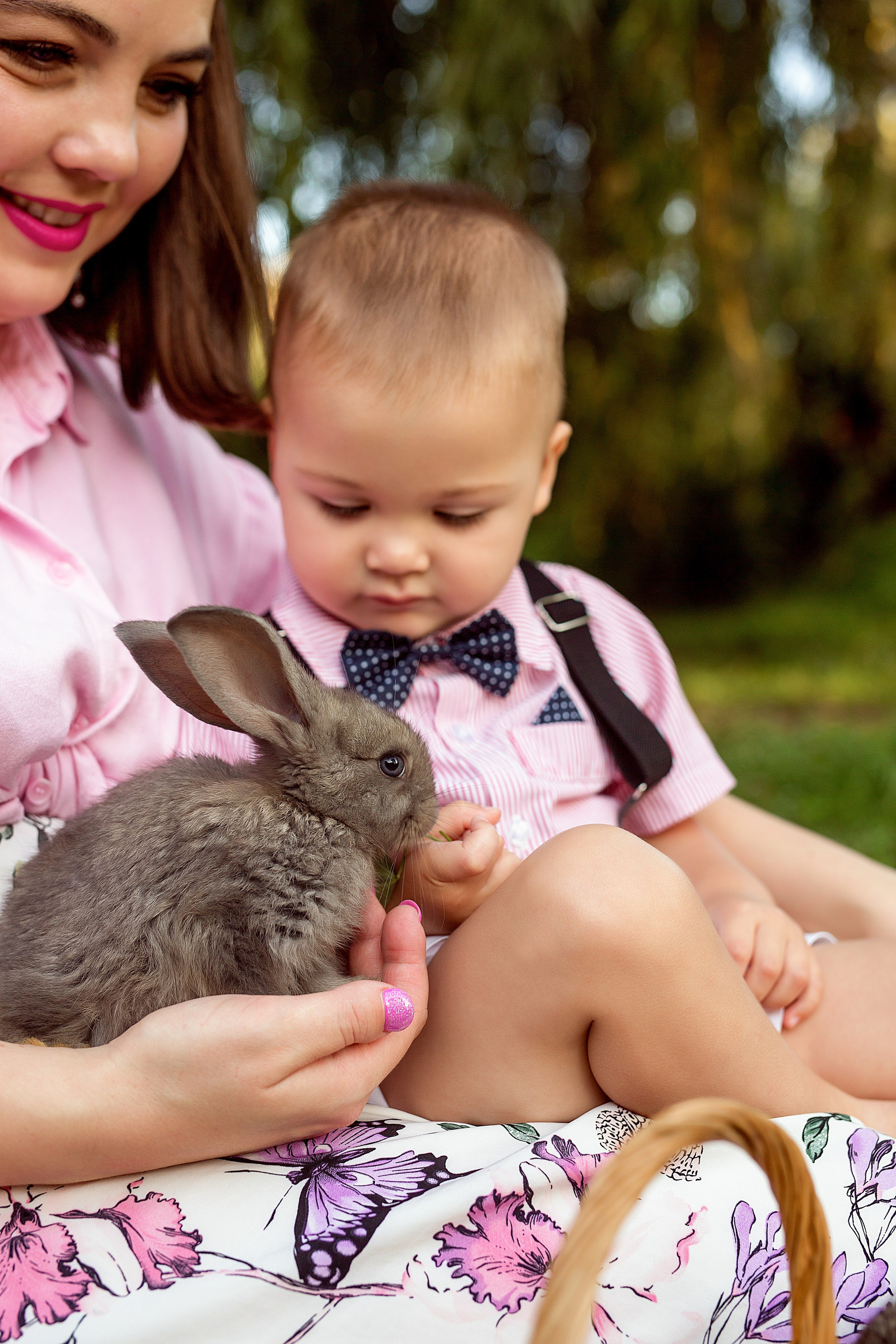 Пикник с крольчатами. Людмила Далидович топовый семейный фотограф Находка/Владивосток