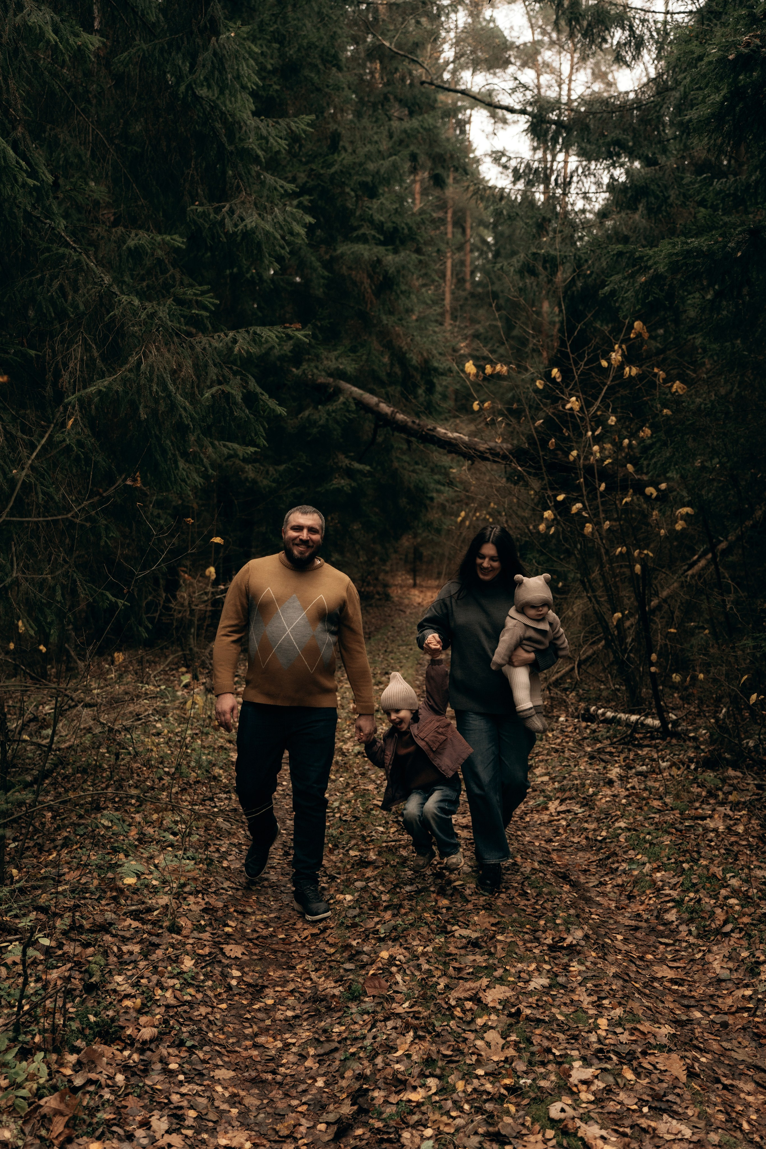 Осенняя семейная фотосессия. Ваш семейный фотограф в Минске — Вика Трегубова