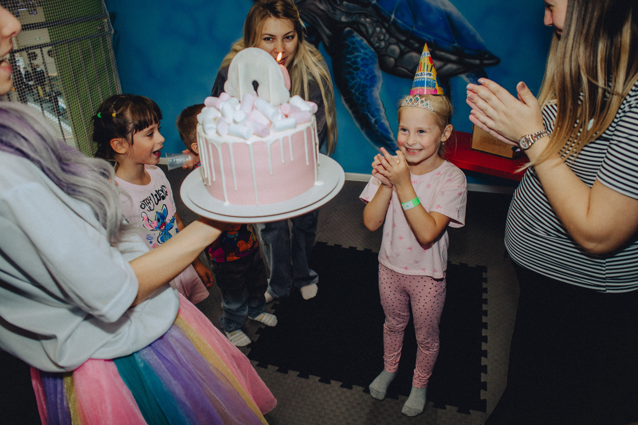 Для Алёнушки | детский день рождения в игровой комнате 🦋. Портретный фотограф в Новосибирске