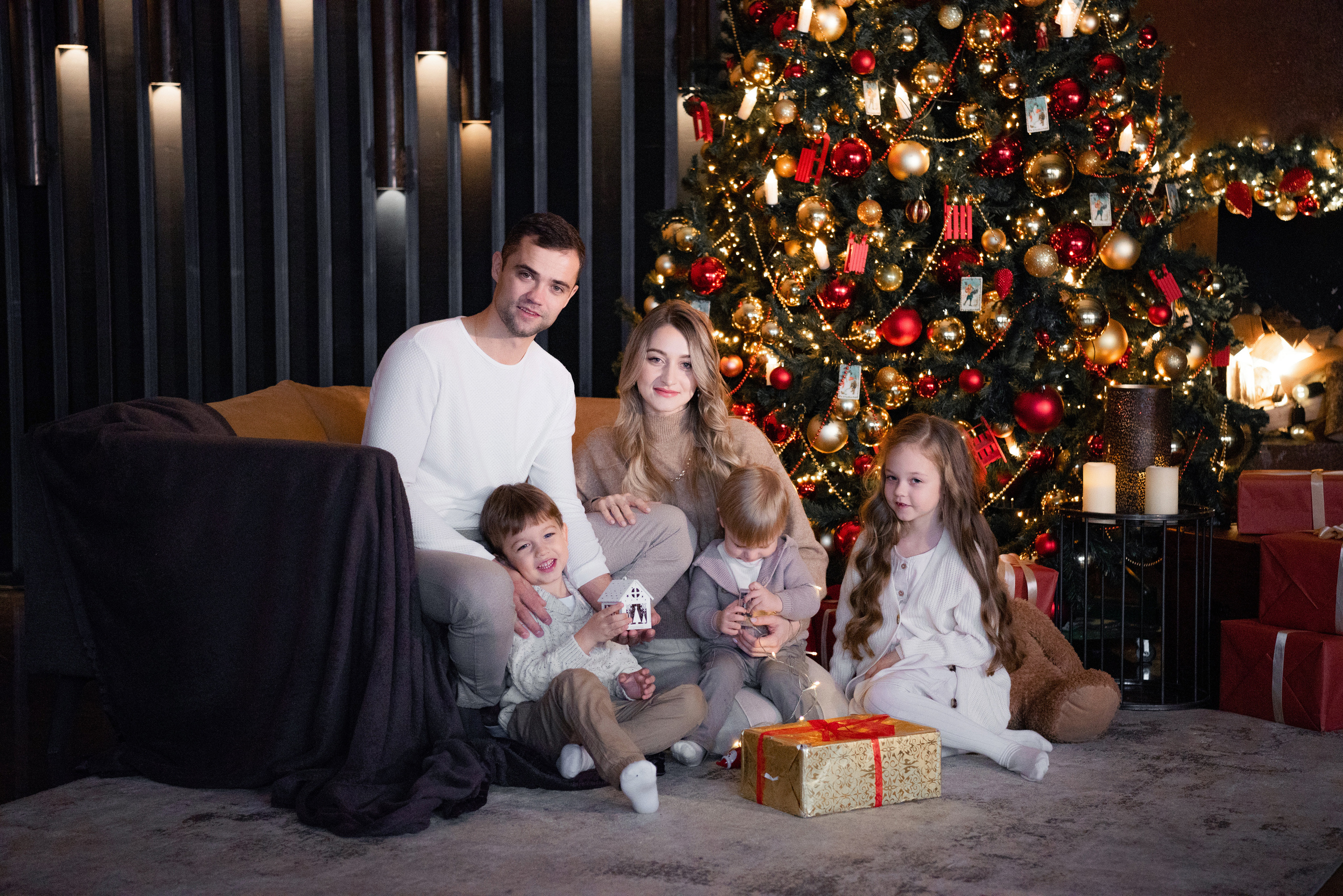 Семейная НГ. Детский и семейный фотограф в Москве Светлана Захарова