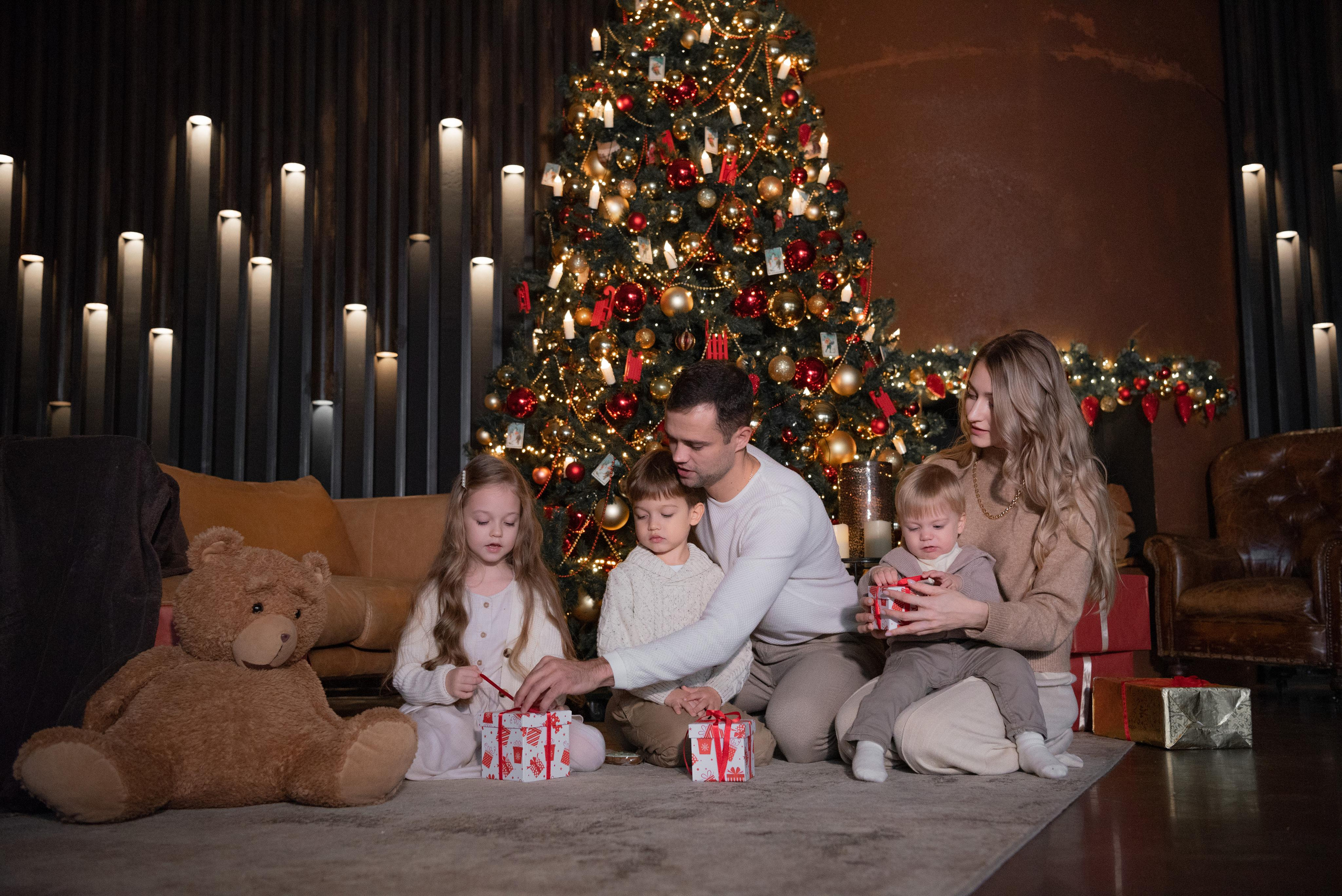 Семейная НГ. Детский и семейный фотограф в Москве Светлана Захарова