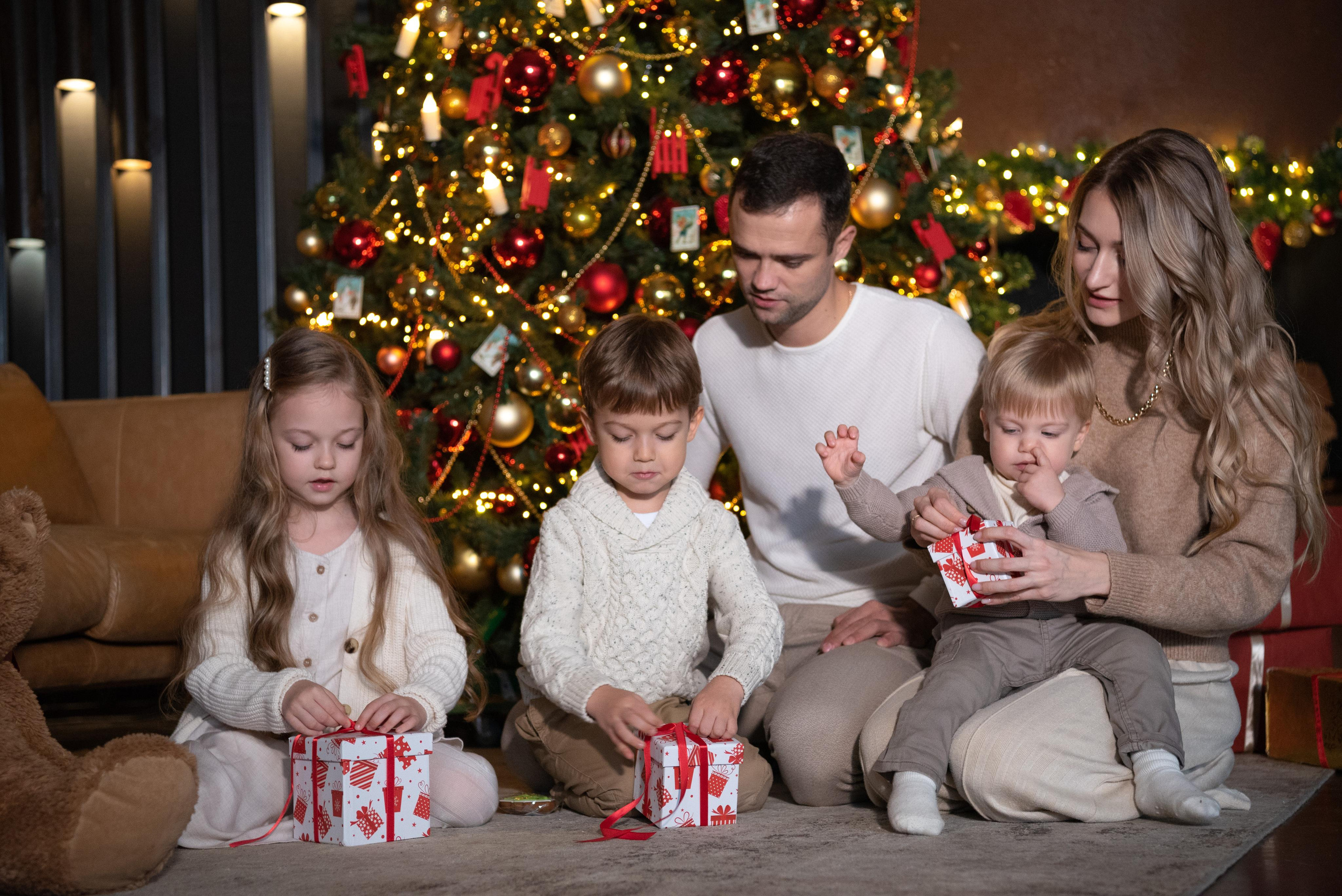 Семейная НГ. Детский и семейный фотограф в Москве Светлана Захарова