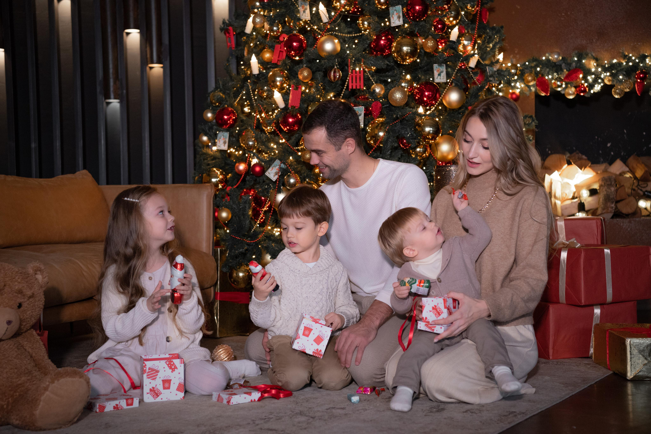 Семейная НГ. Детский и семейный фотограф в Москве Светлана Захарова