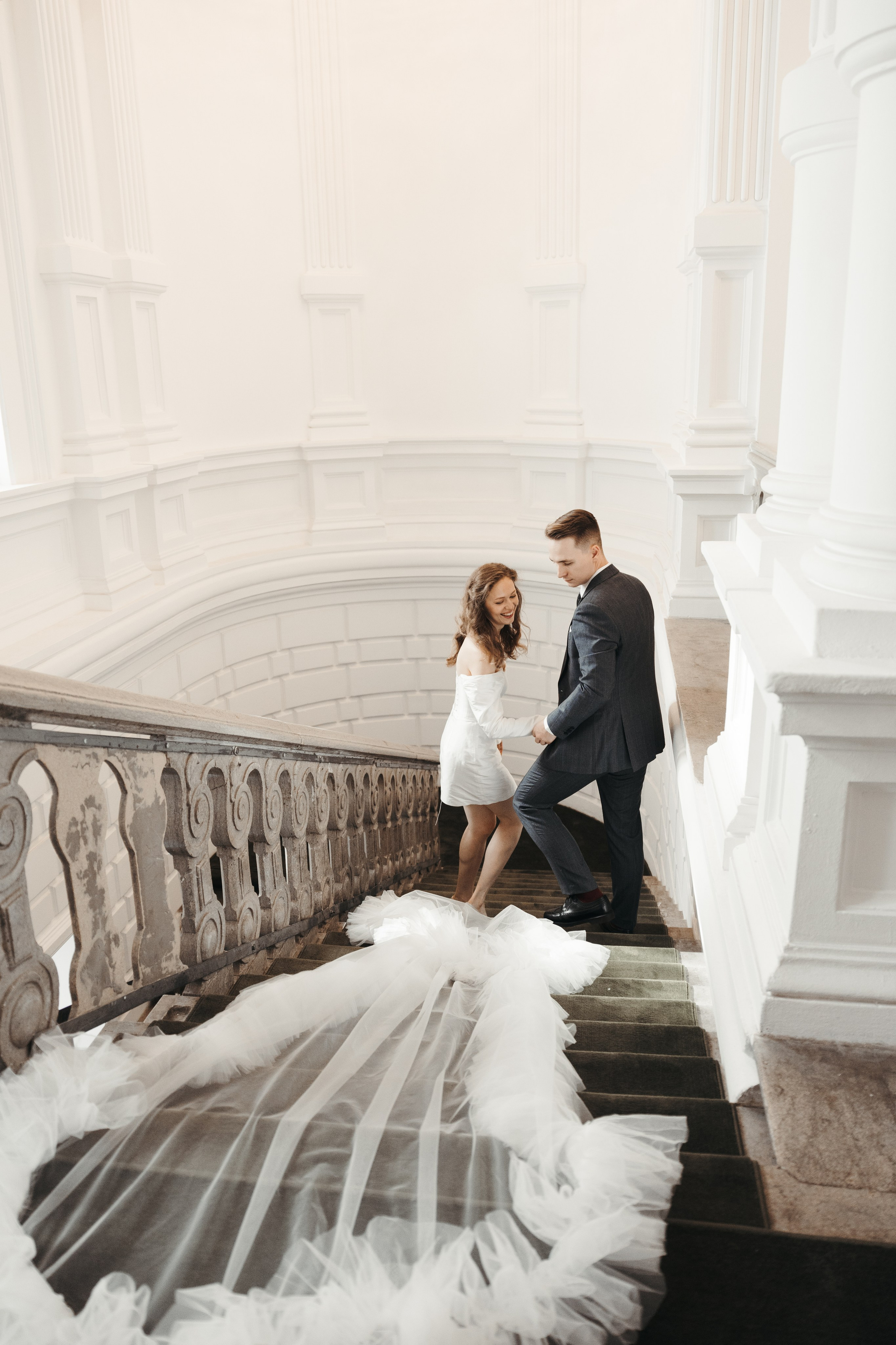 Свадебная съемка в Особняке. Свадебный фотограф Москва Анастасия Храмова