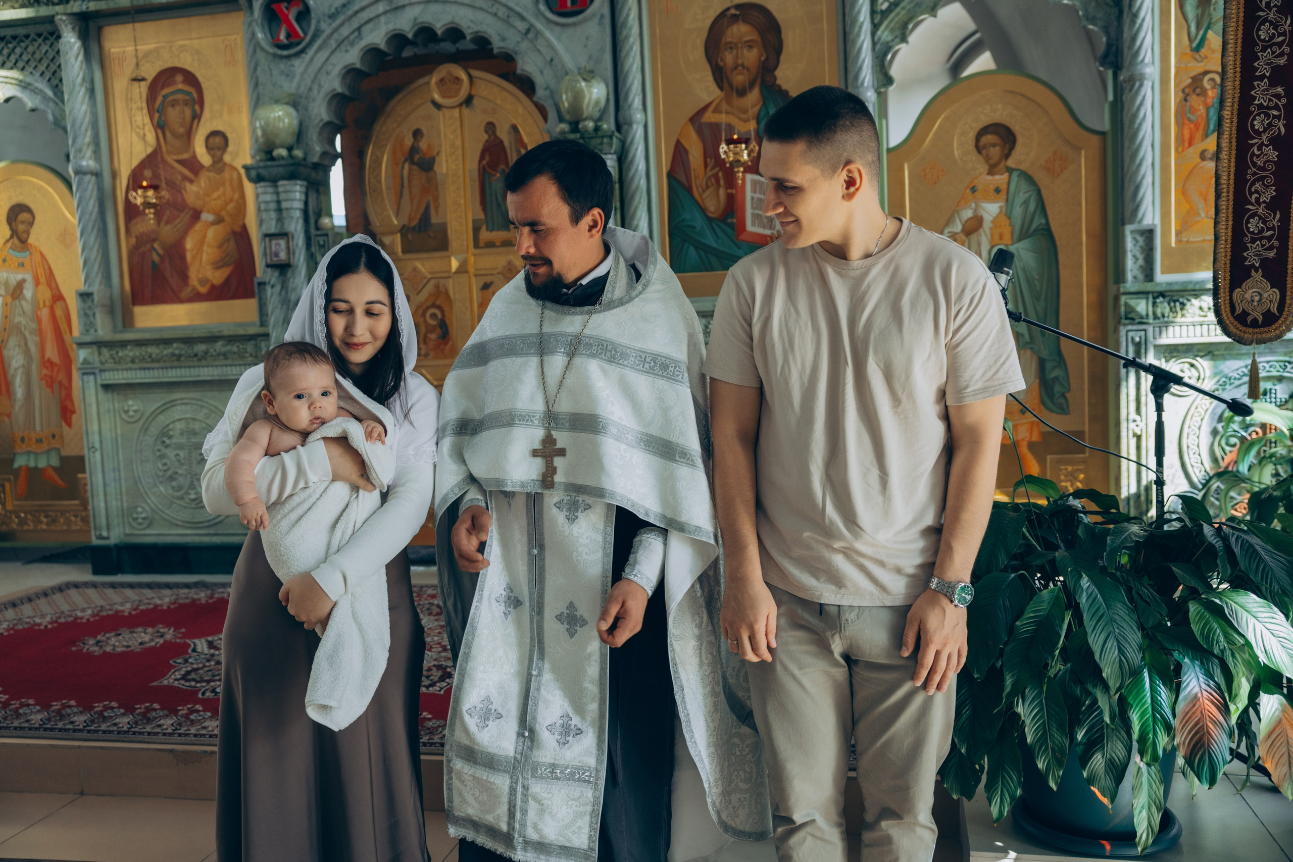 Крещение Александра. Свадебный, семейный фотограф в Иркутске Светлана Макаричева