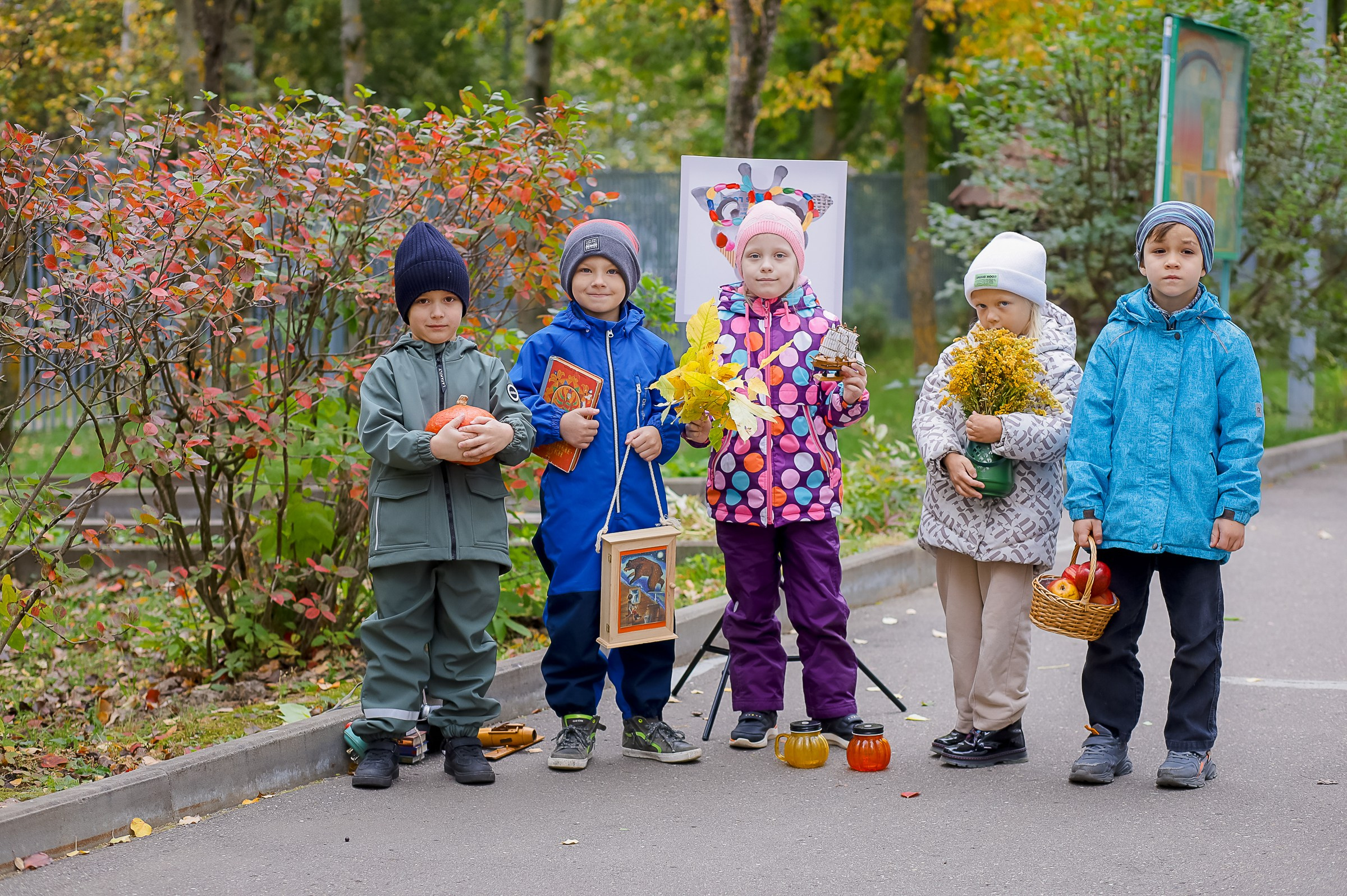 ДЕТСКИЙ САД СОЗВЕЗДИЕ ОСЕННЯЯ ФОТОСЕССИЯ. Фотограф в Москве Ольга Колесникова