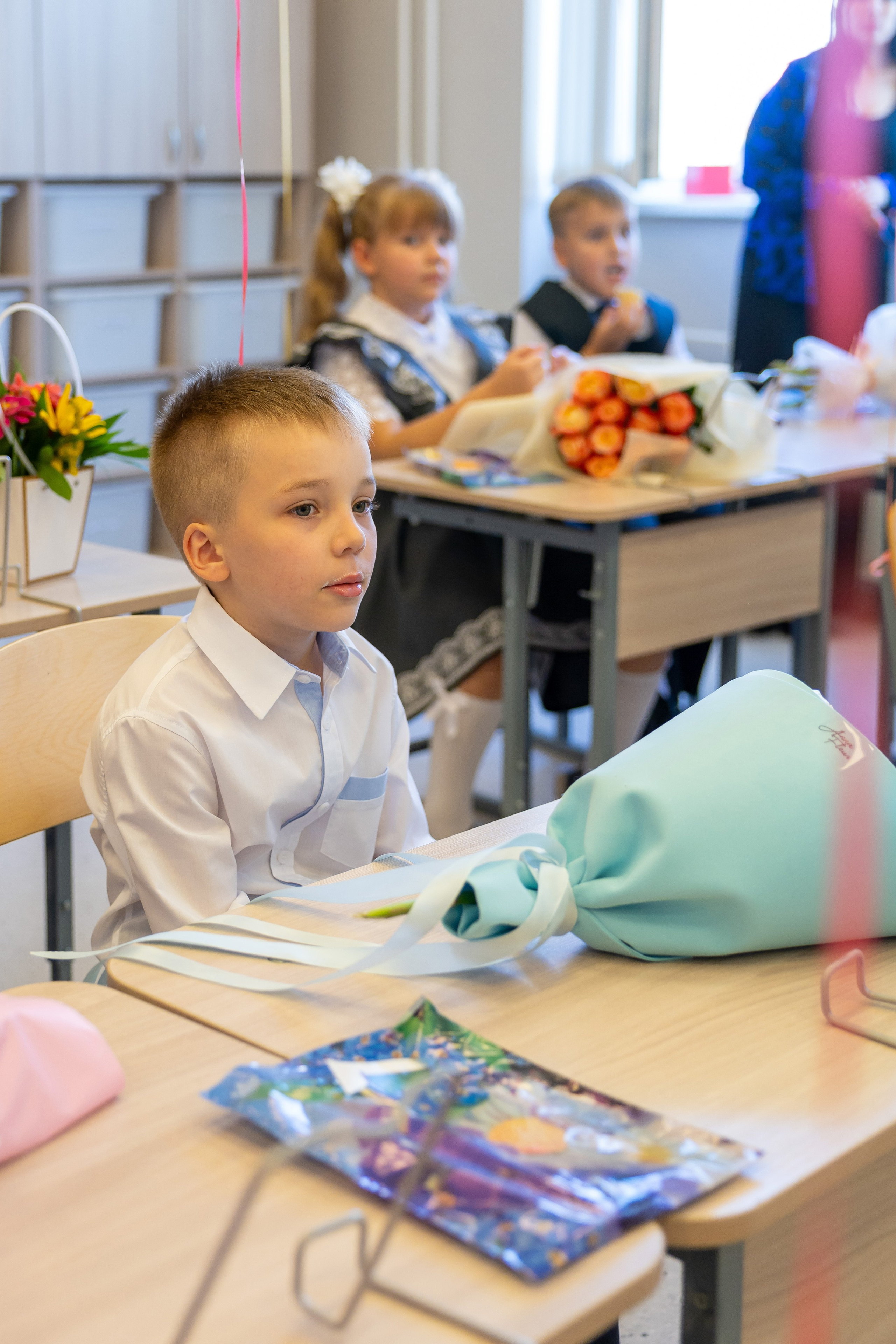 Первый раз в первый класс (репортажная съемка). Фотограф в Серпухове Наталья Руденко