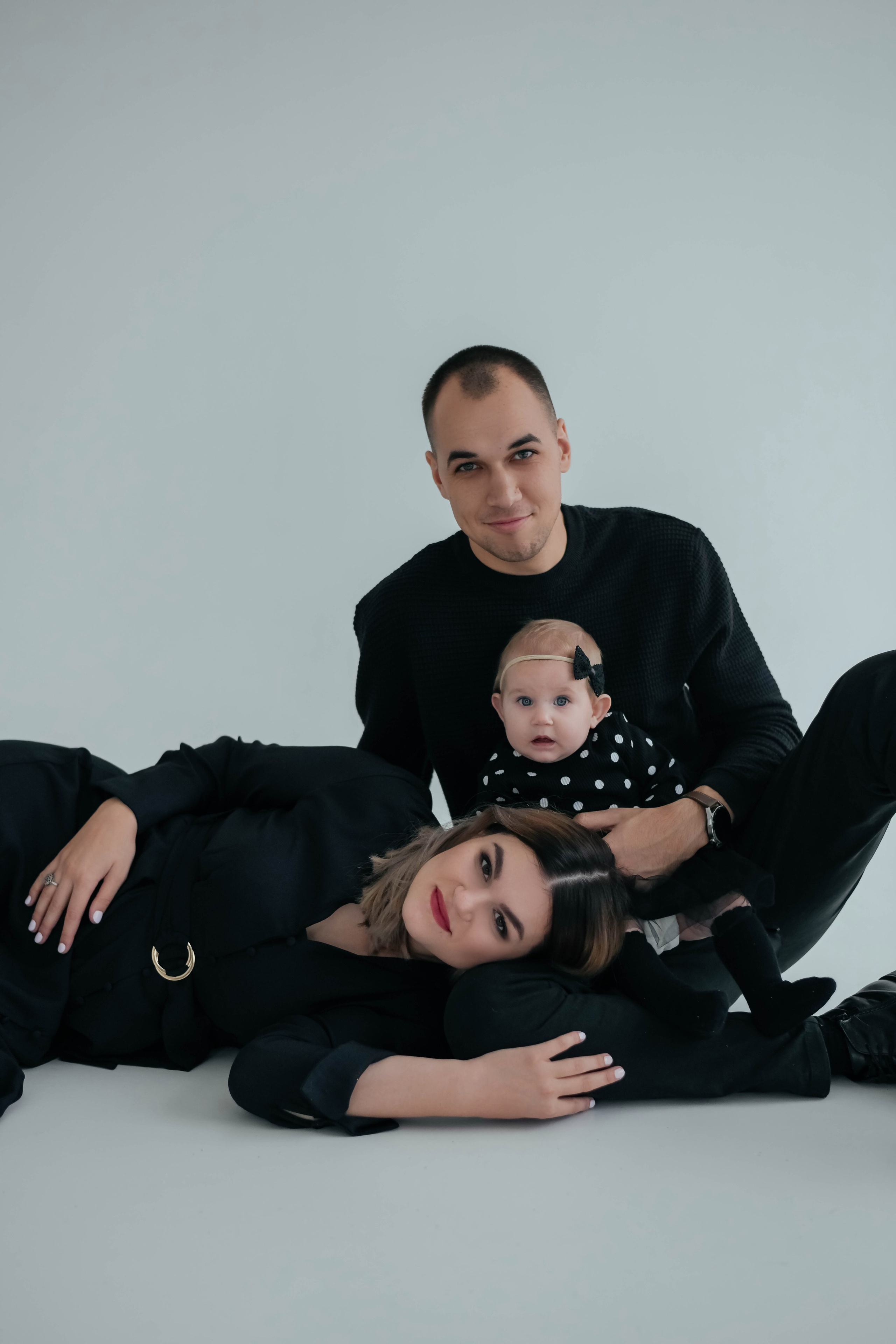 Семейная на циклораме. Фотограф Подольск