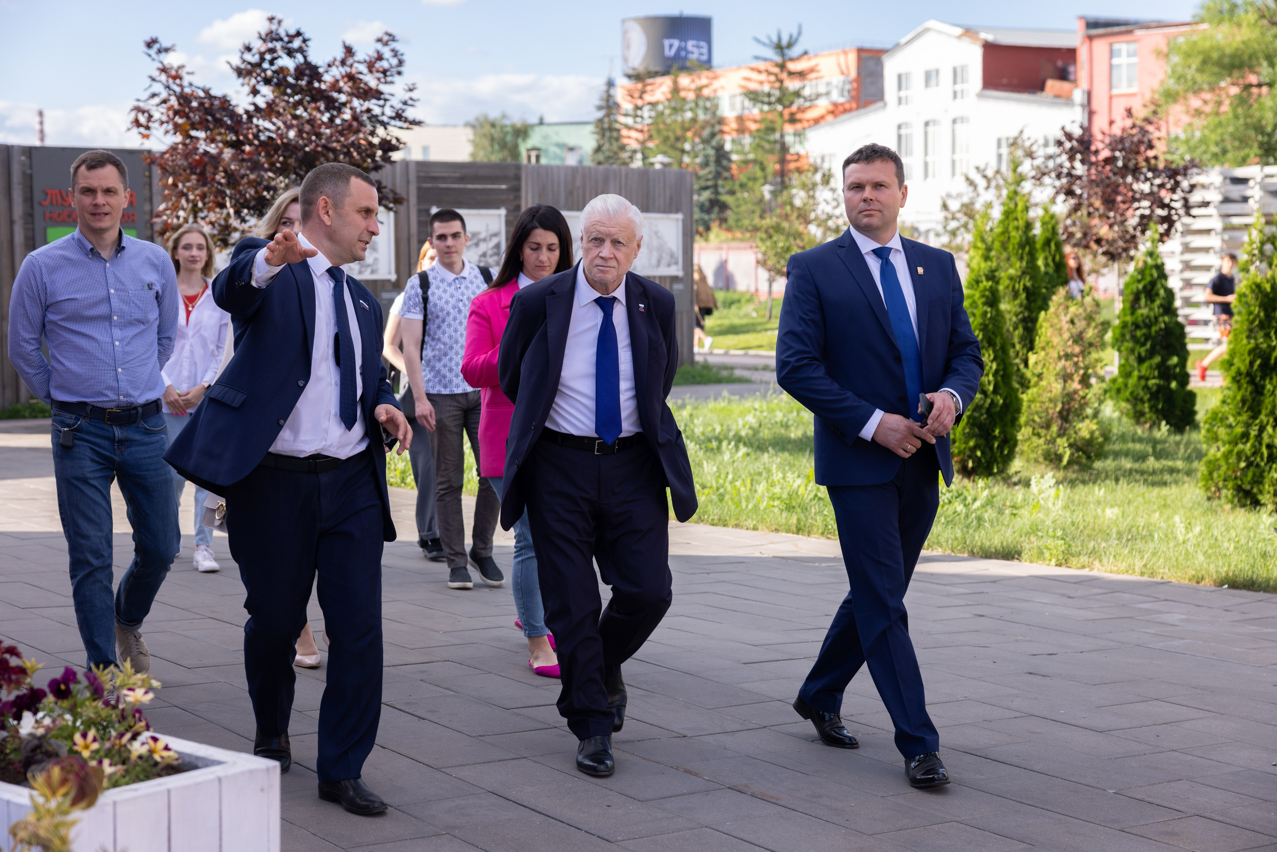 Визит лидера партии Справедливая Россия Миронова С. М. в г. Тулу. Фотограф в Туле — Борисов Николай