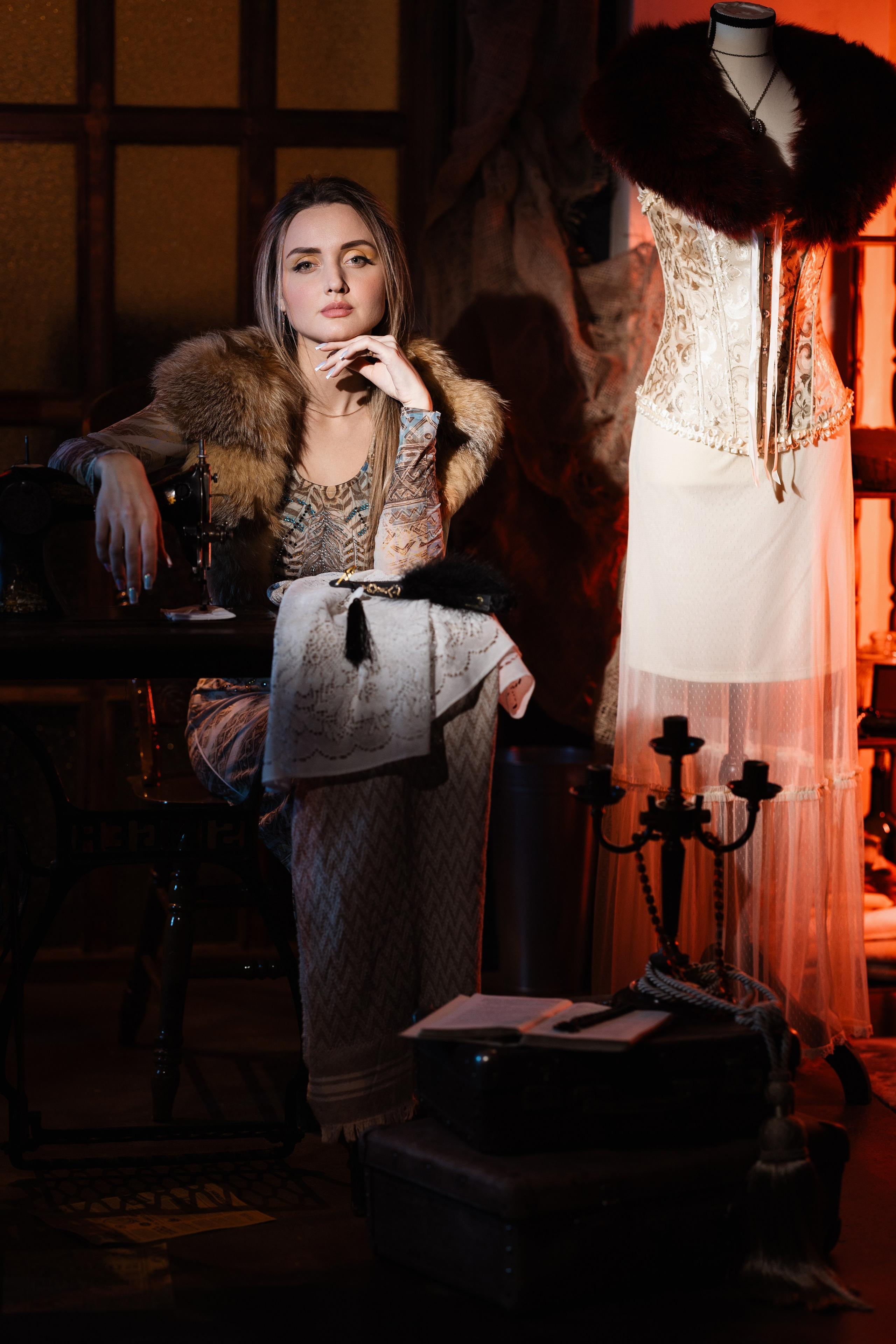 Женский портрет в студии, в г. Тула. Фотограф в Туле — Борисов Николай