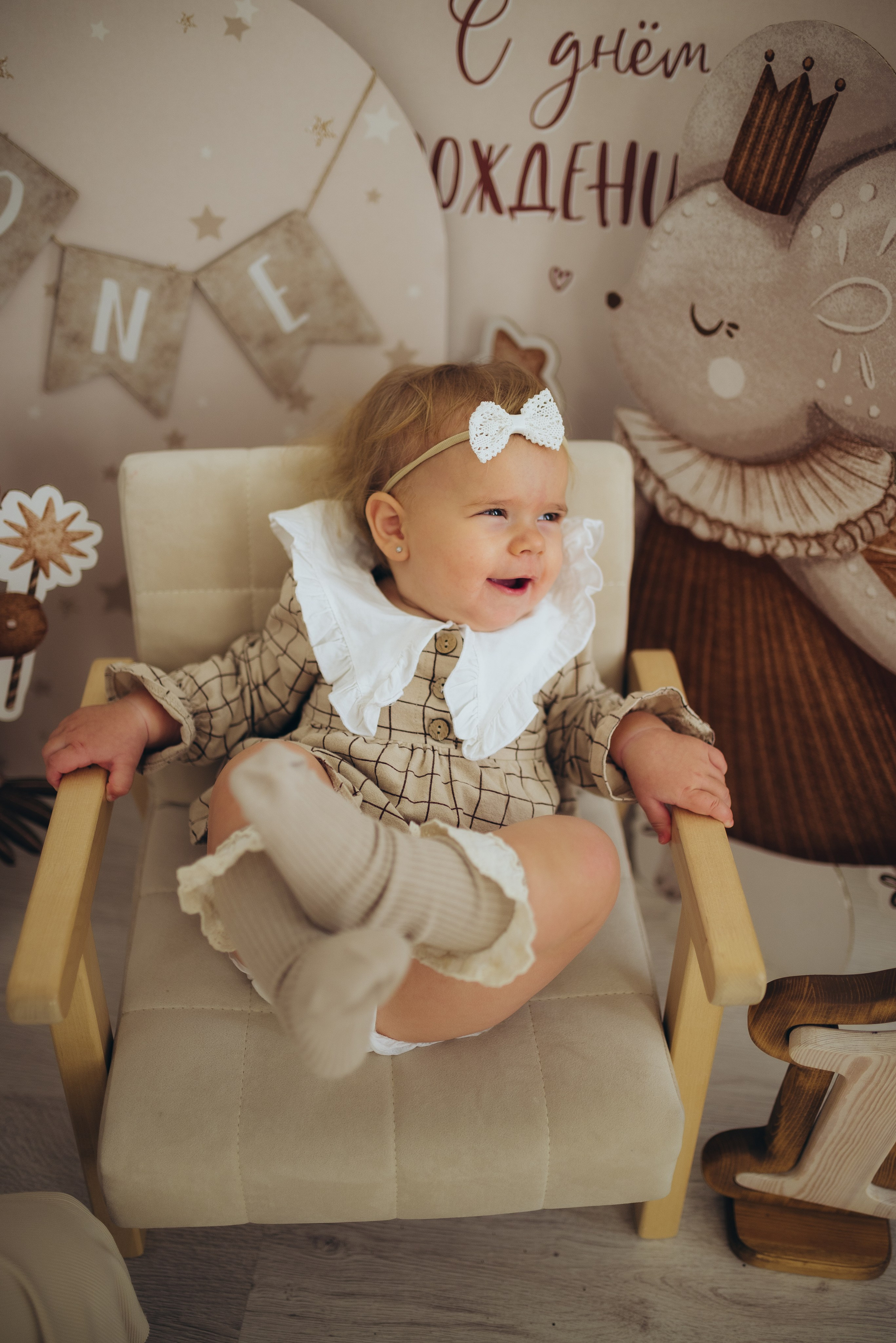 Годовасие Лизы. Семейный и детский фотограф в Щелково Алена Дробот