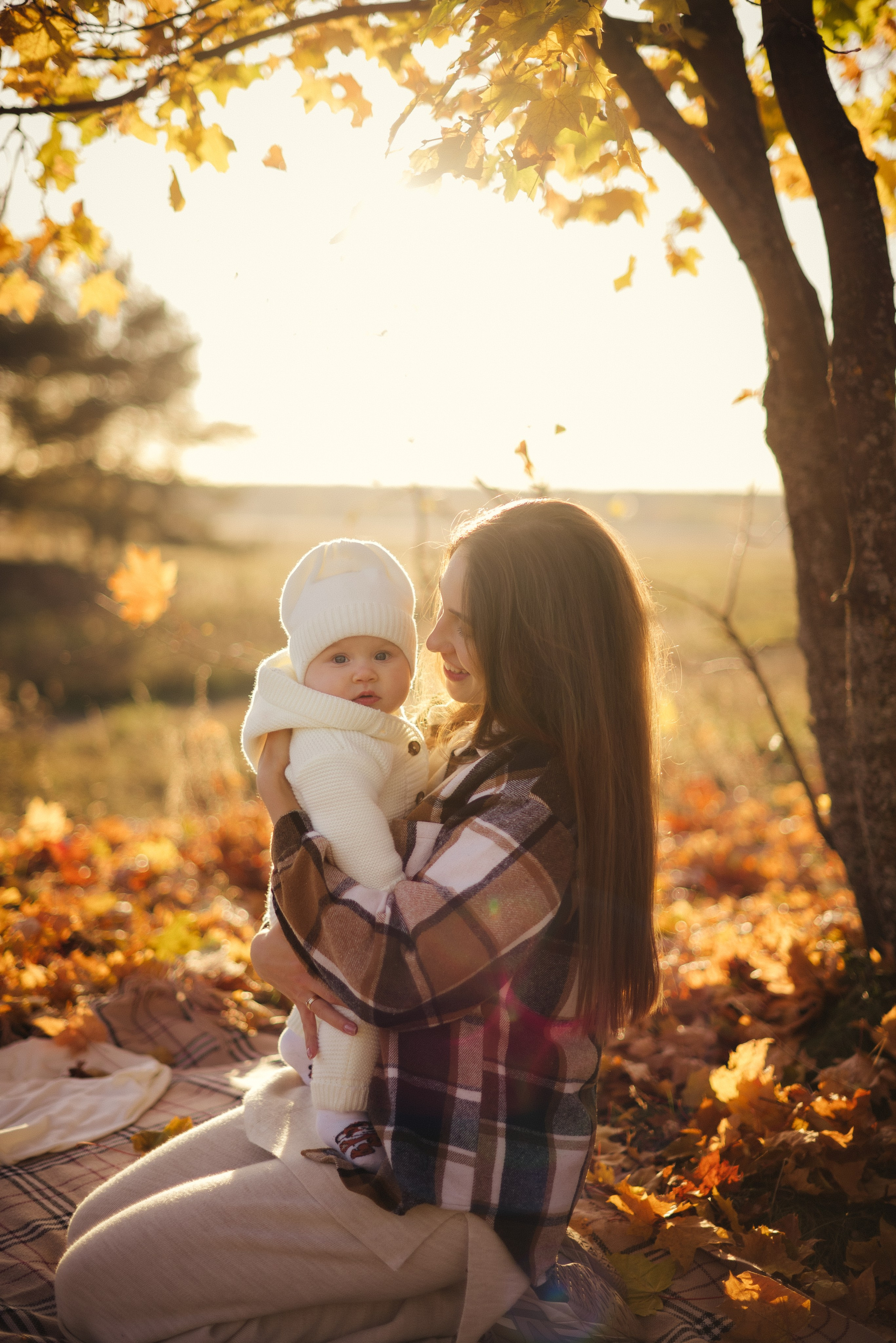 Мамочки осенью. Семейный и детский фотограф в Щелково Алена Дробот