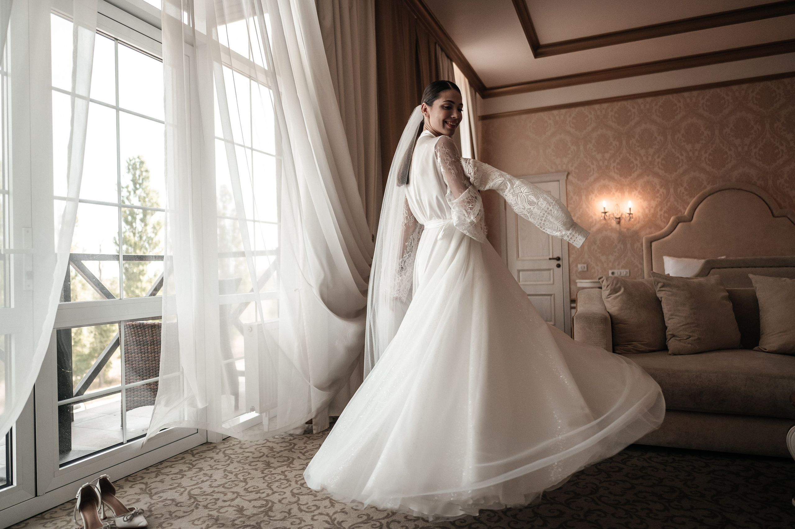 Максим и Наталья. Сборы, прогулка. Фотограф Екатерина Бочарникова