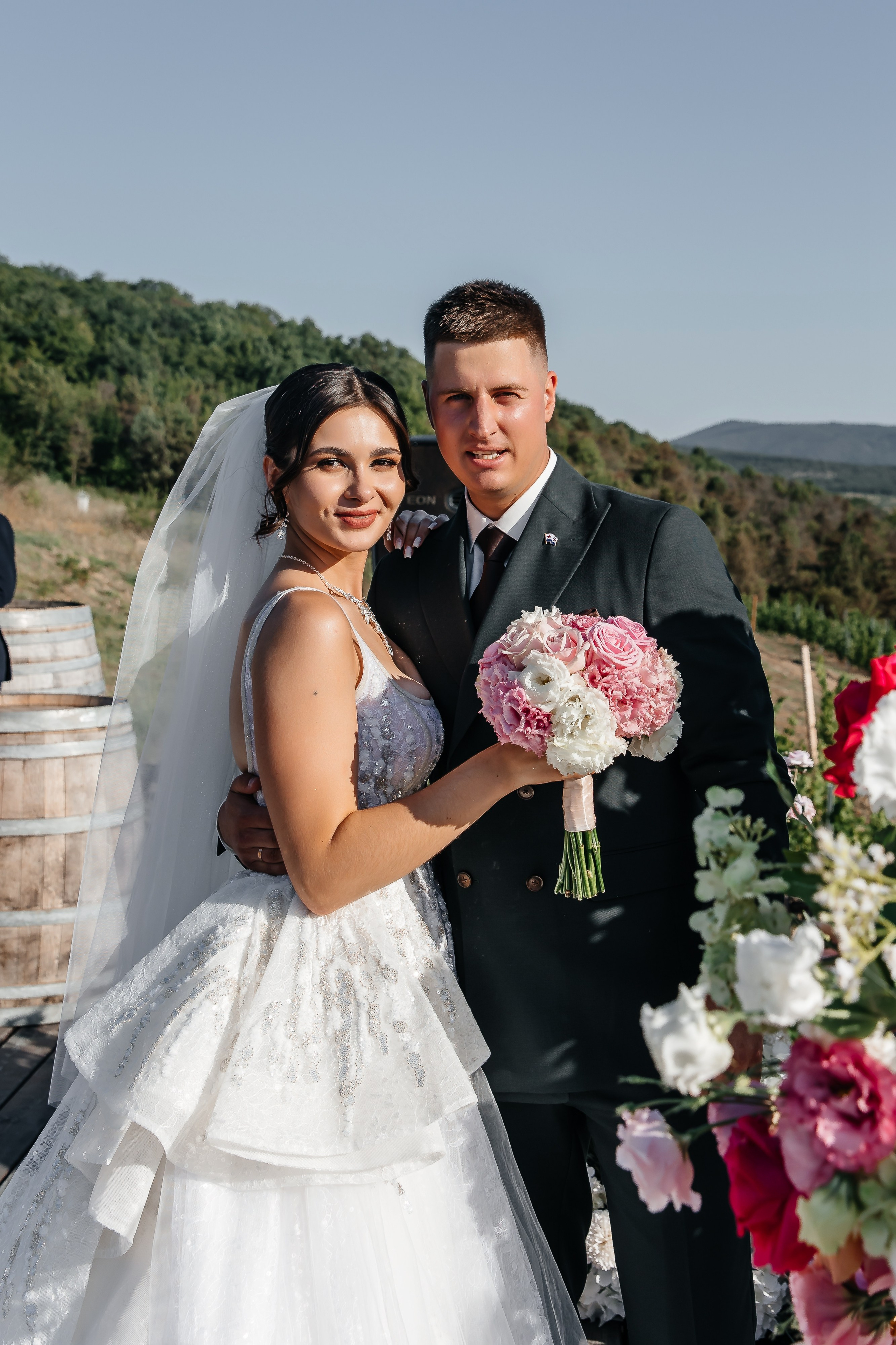 Свадьба на винодельне. Анонс для Ивана и Виктории. Свадебный фотограф в Крыму и Севастополе Ольга Баскакова