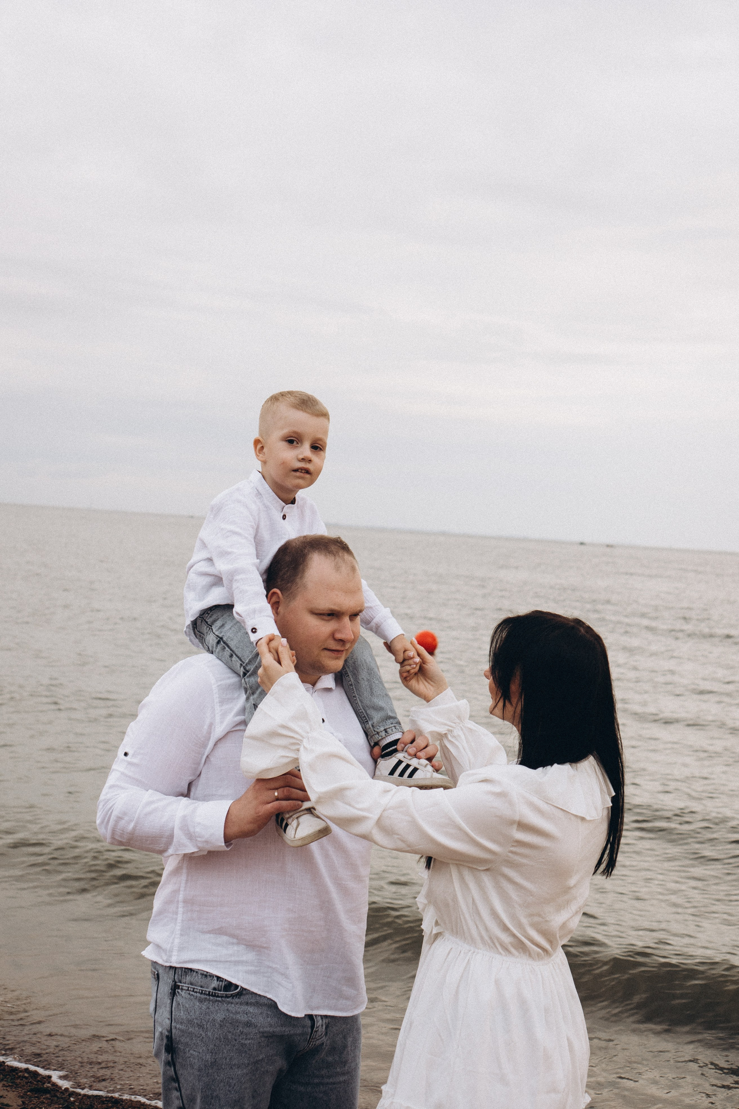 Семейная история на берегу залива. Профессиональный фотограф, Санкт-Петербург — Виктория Богомолова