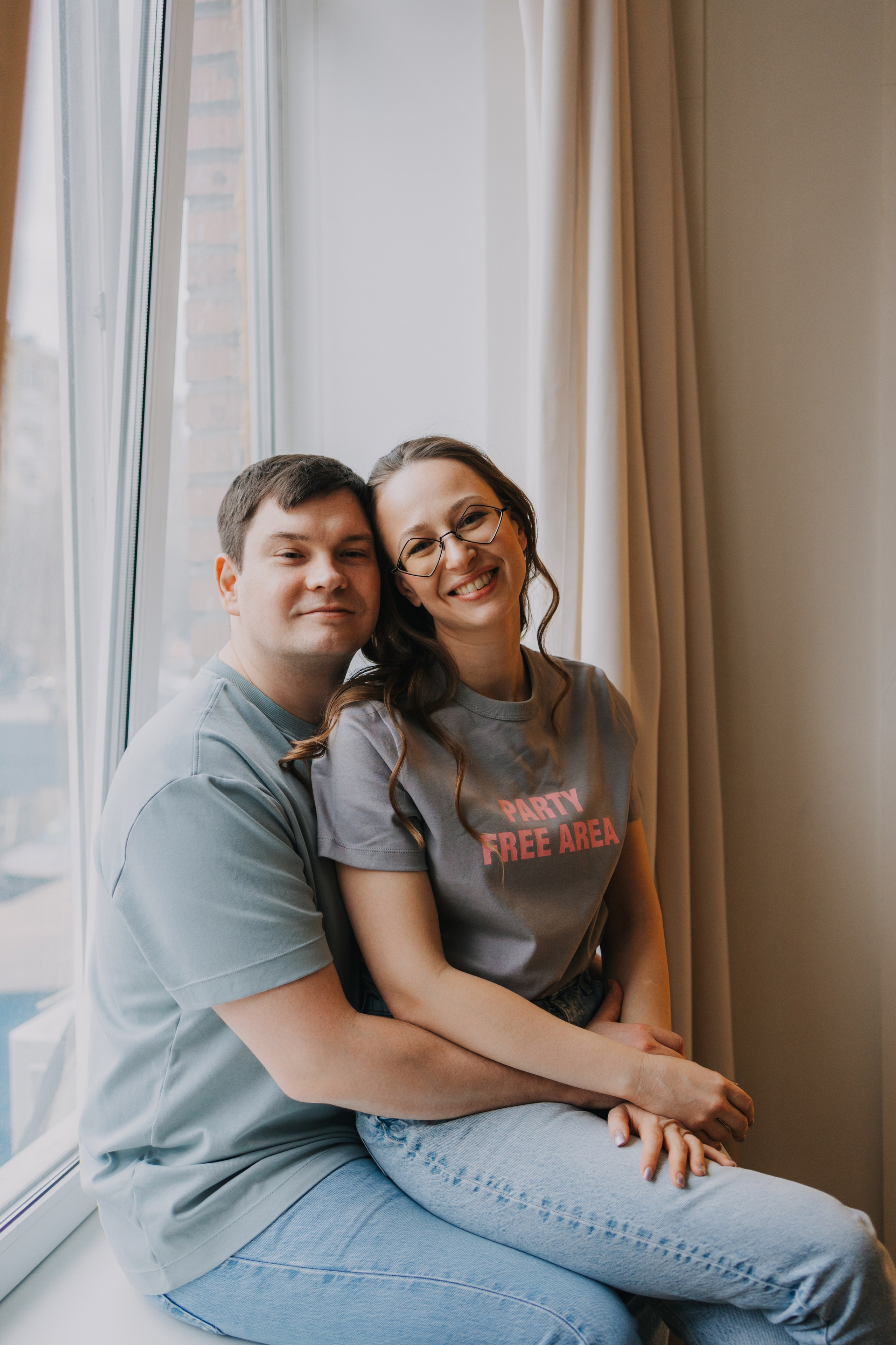 Большая семья. Домашняя фотосессия