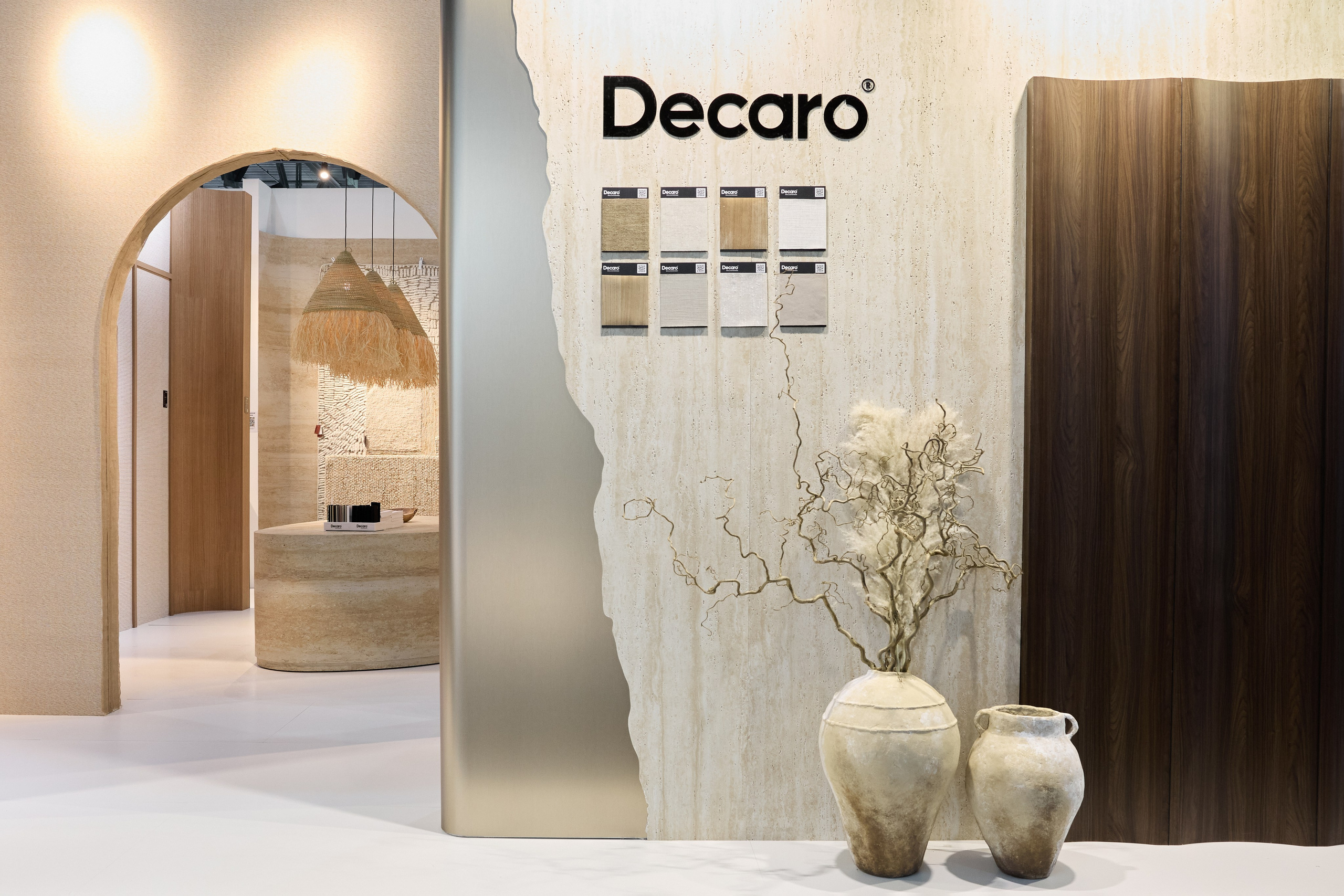 Гибкий Камень. Бамбуковые панели. L. Deco интерьерный салон. Краски/обои/лепной декор