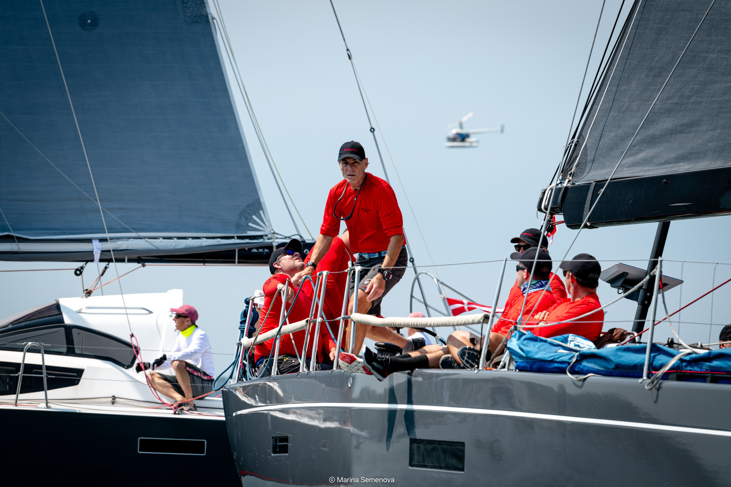 The lates shoot. Sailing Photographer Marina Semenova