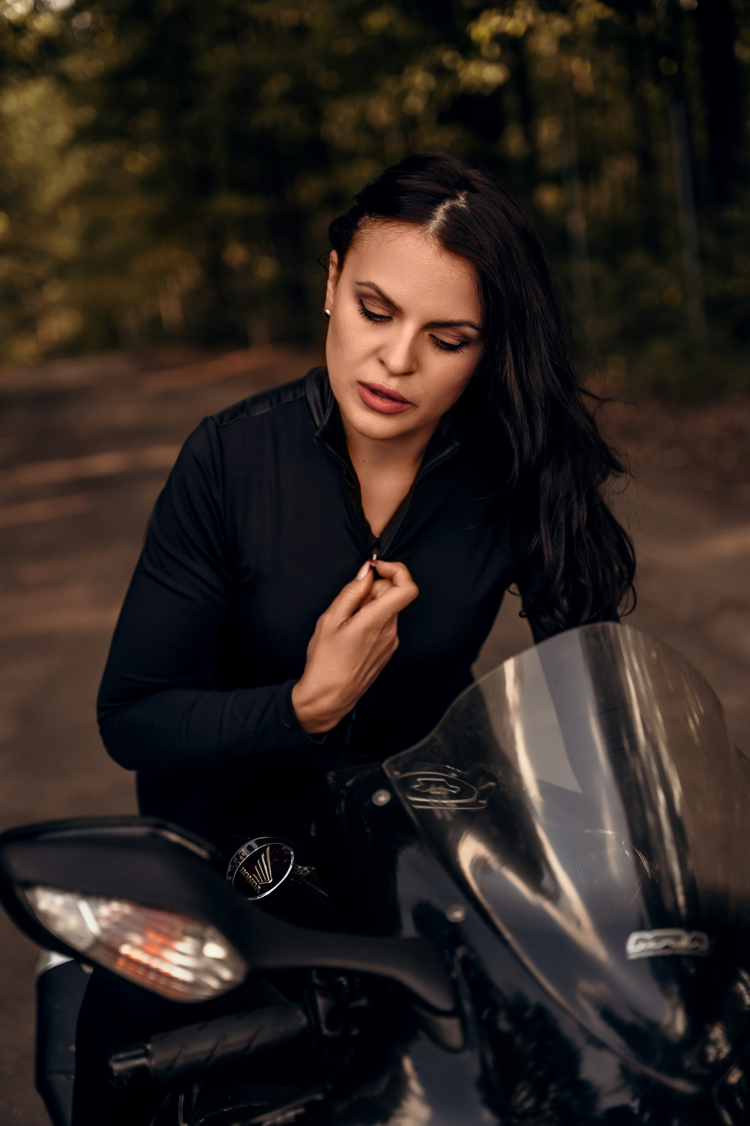 Марина, Фотосессия с байком. Семейный фотограф в Белгороде Амелина Алина