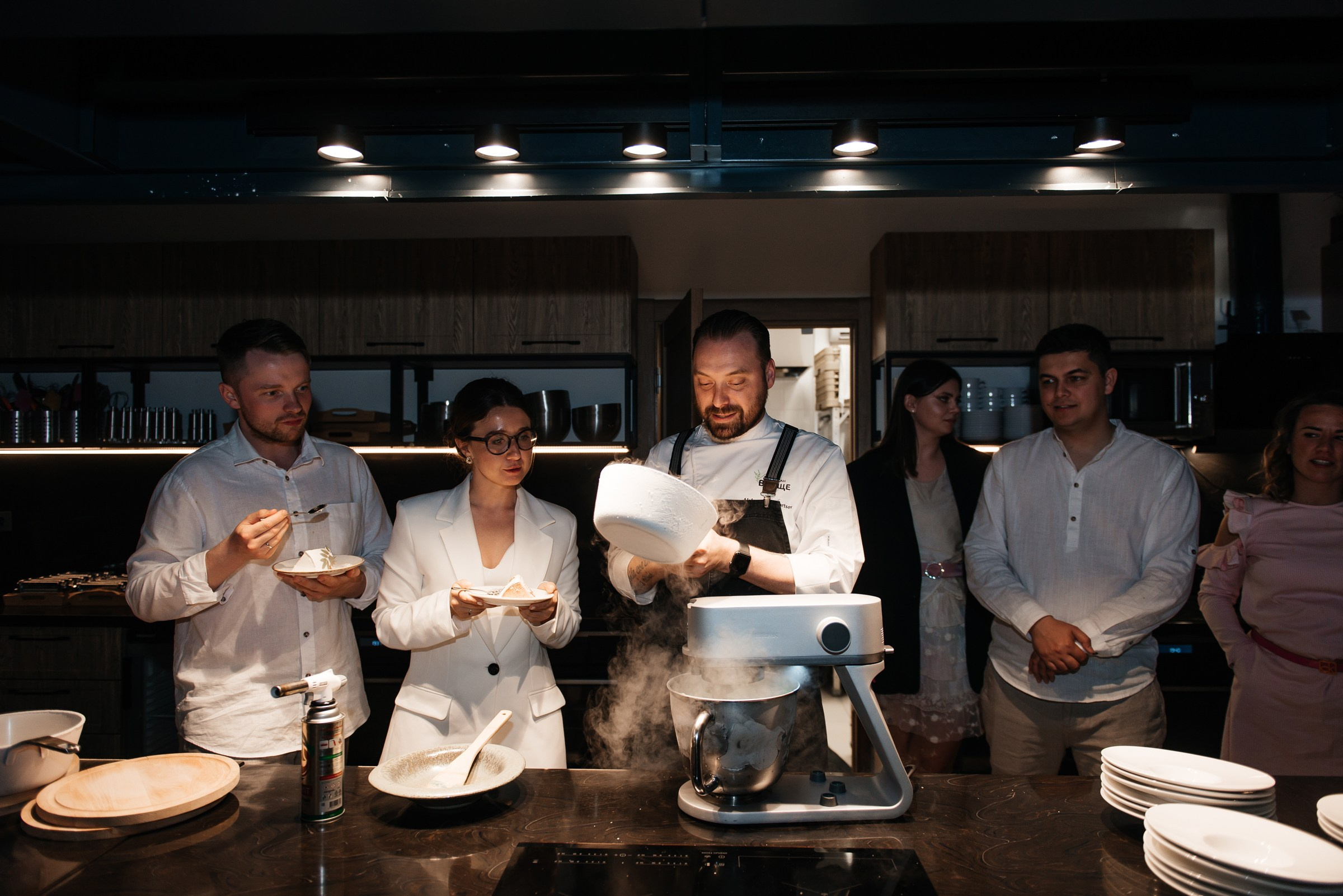 свадебный ужин в ресторане Чаща в Охта парке