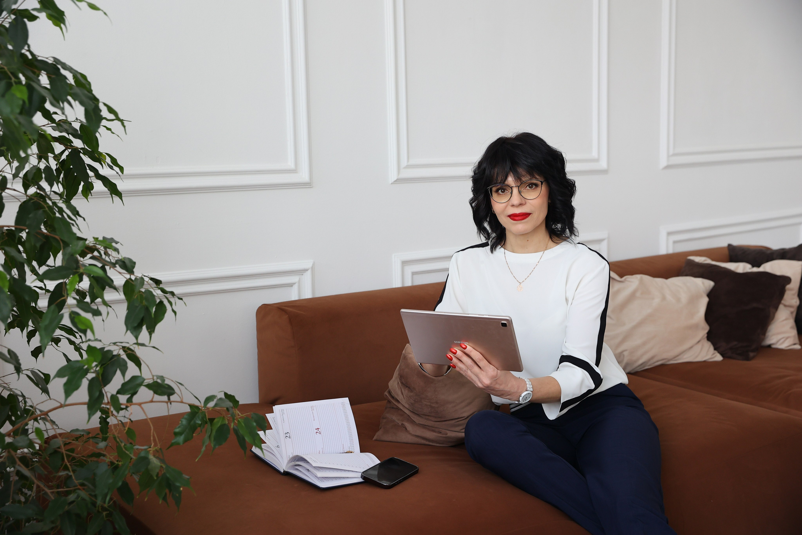 Женский деловой портрет. Марина Соколова. Контентный и семейный фотограф г. Красноярск