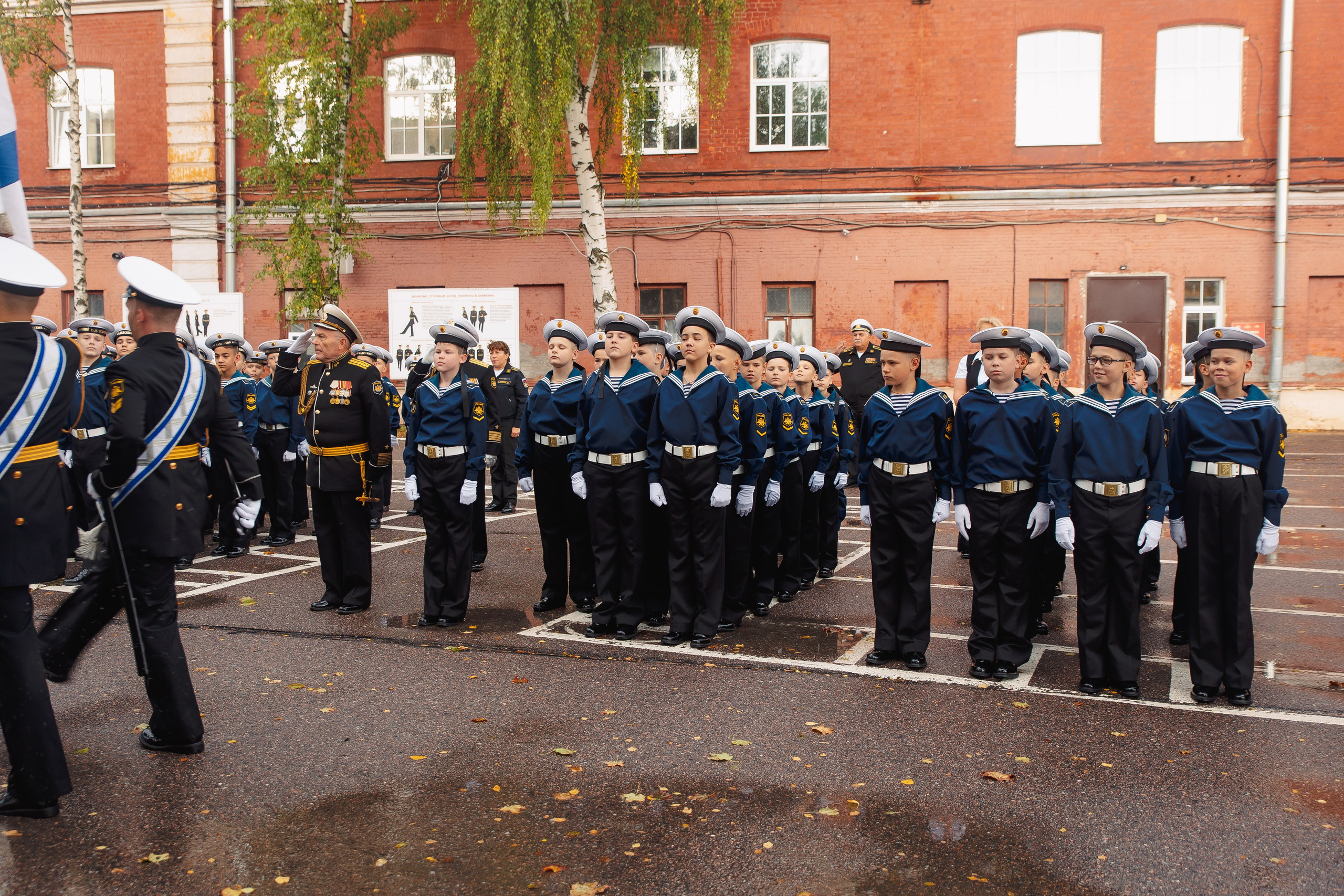 Кадетский корпус. Линейка. Фотограф в Кронштадте и Санкт-Петербурге Анастасия Коваленко