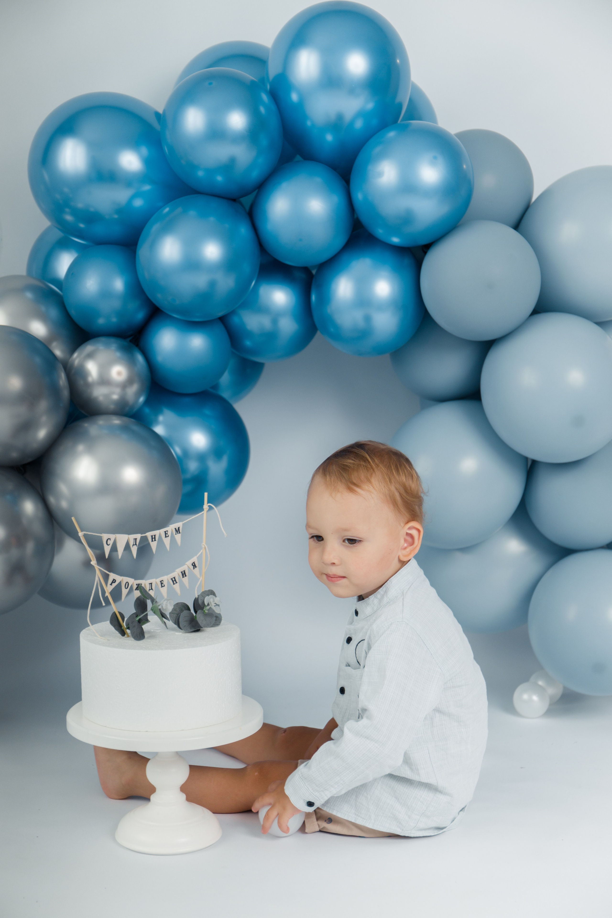 День рождения в студии. Семейный и Детский фотограф в Краснодаре Дарья Насаченко