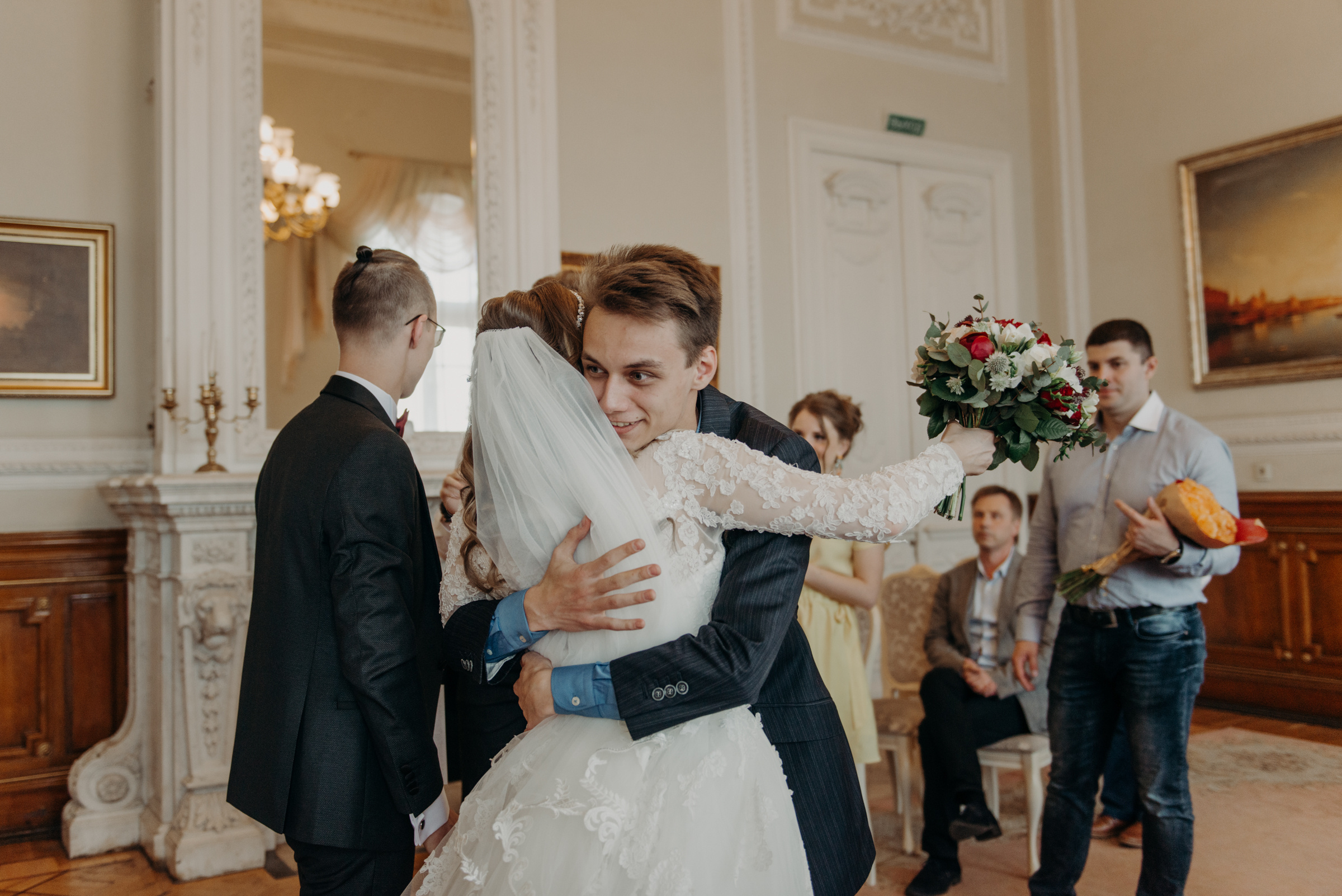 Небольшая семейная свадьба Валерии и Никиты. Свадебный фотограф в Санкт-Петербурге Венера Ахметова