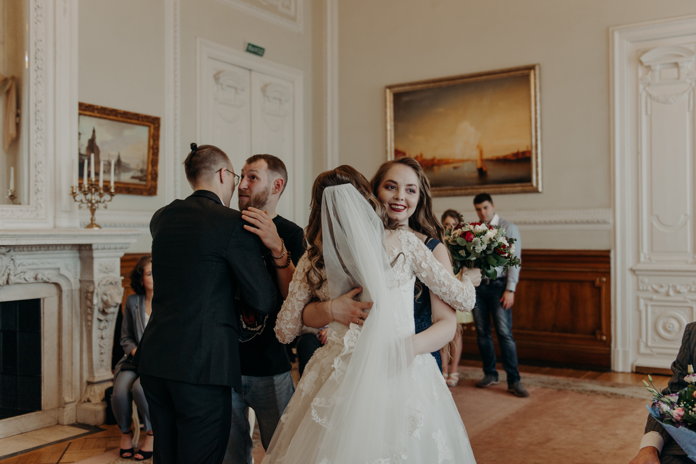 Небольшая семейная свадьба Валерии и Никиты. Свадебный фотограф в Санкт-Петербурге Венера Ахметова