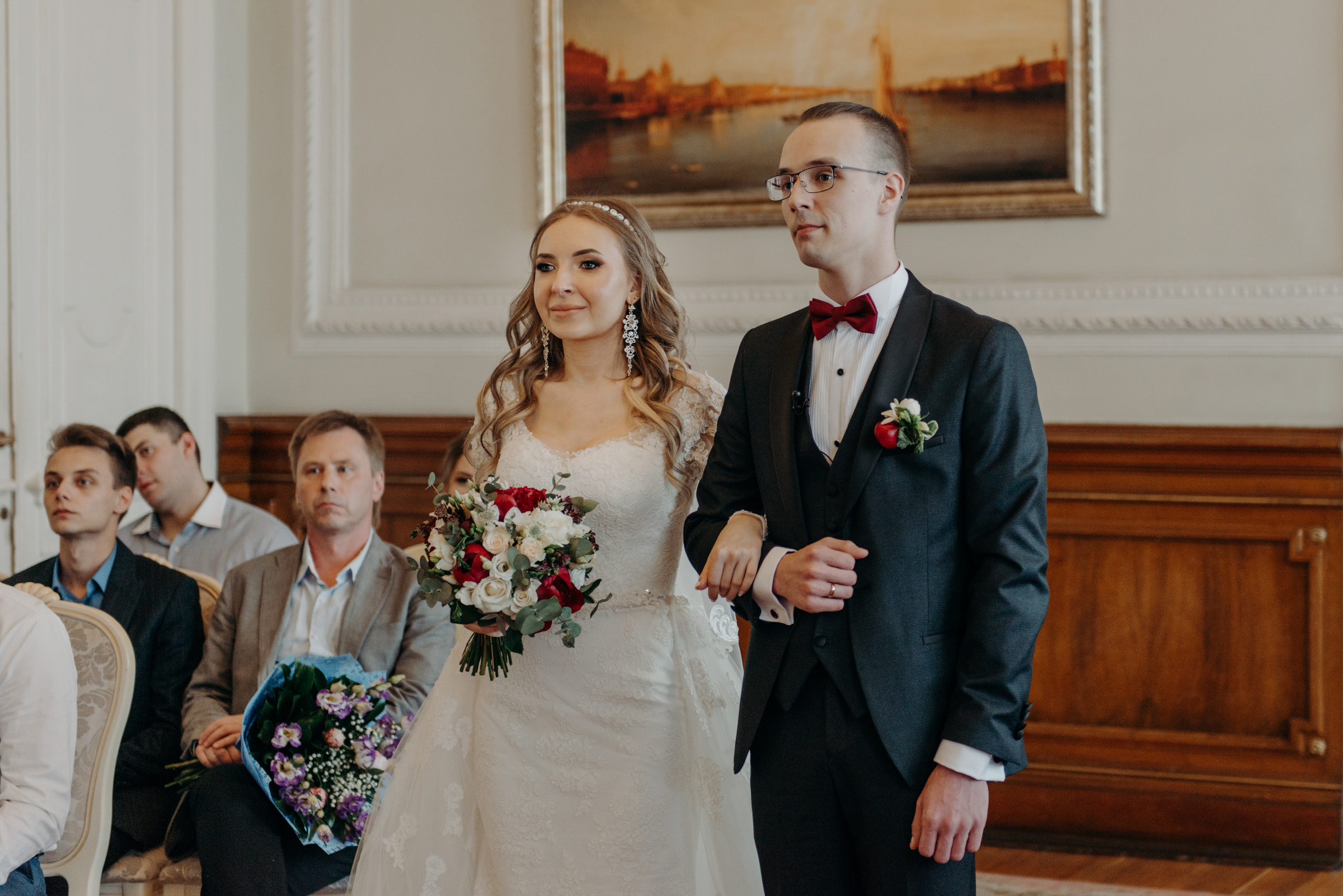 Небольшая семейная свадьба Валерии и Никиты. Свадебный фотограф в Санкт-Петербурге Венера Ахметова