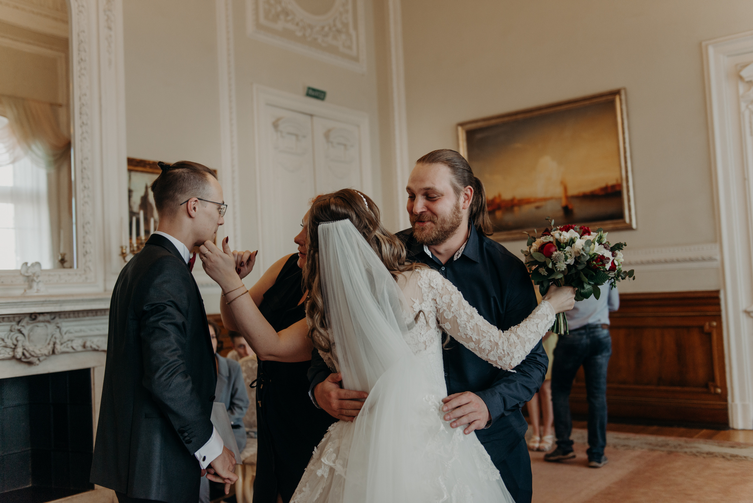 Небольшая семейная свадьба Валерии и Никиты. Свадебный фотограф в Санкт-Петербурге Венера Ахметова