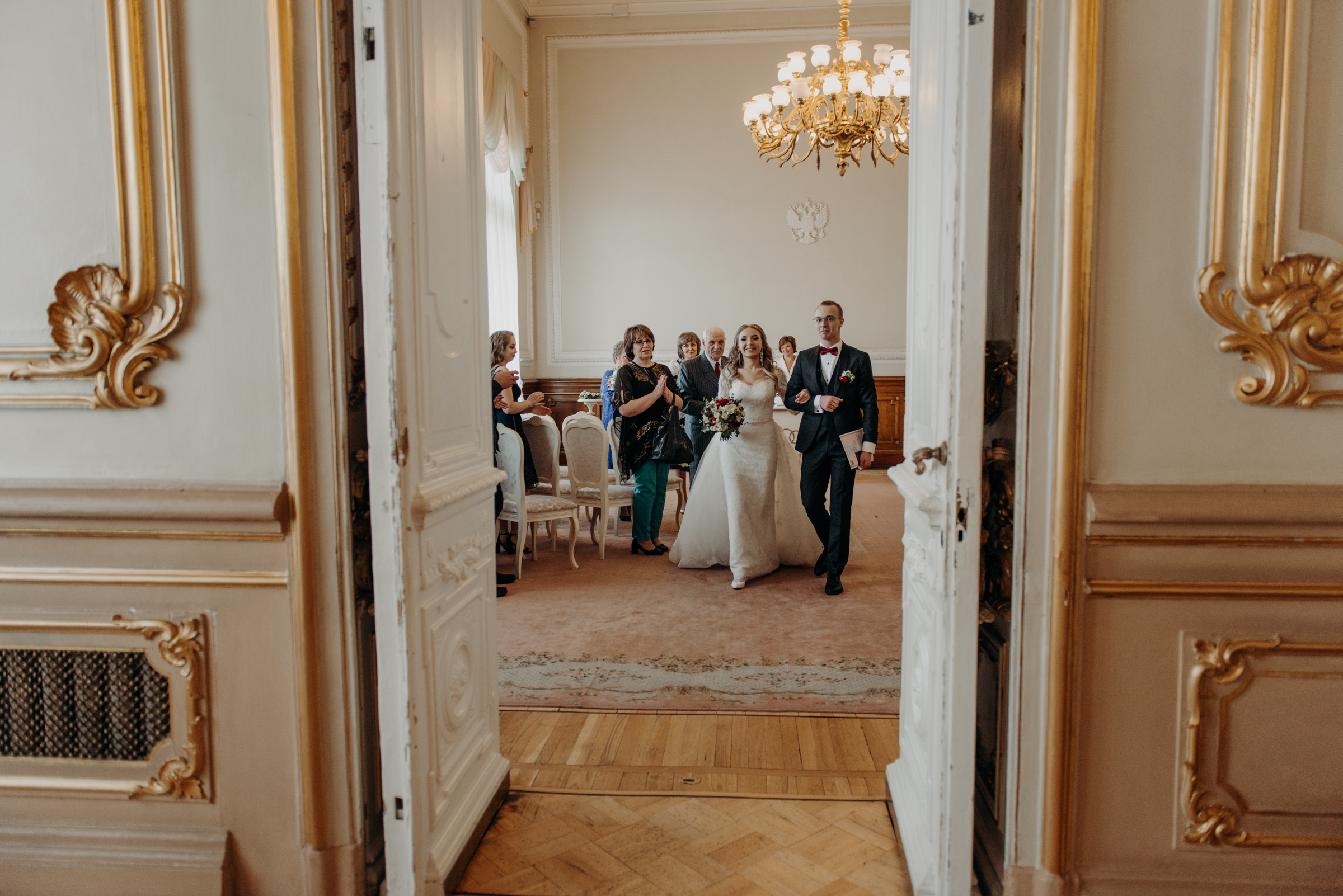 Небольшая семейная свадьба Валерии и Никиты. Свадебный фотограф в Санкт-Петербурге Венера Ахметова