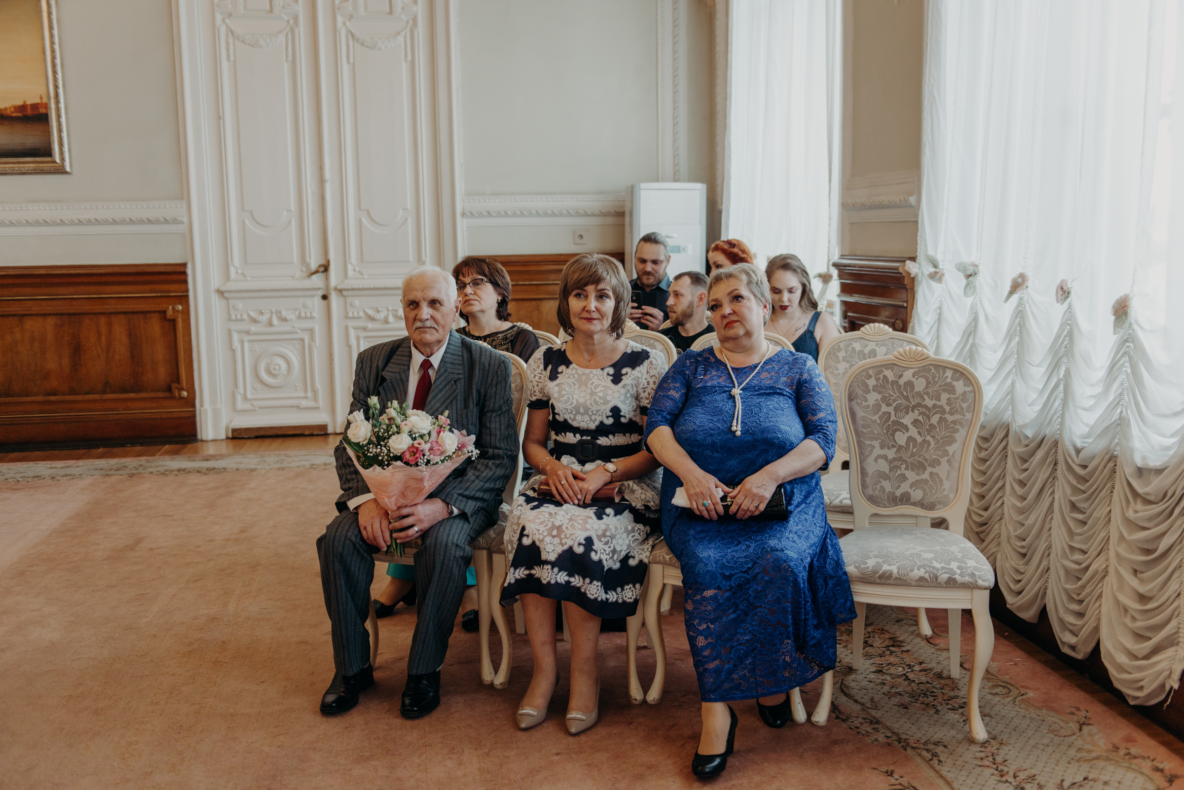 Небольшая семейная свадьба Валерии и Никиты. Свадебный фотограф в Санкт-Петербурге Венера Ахметова